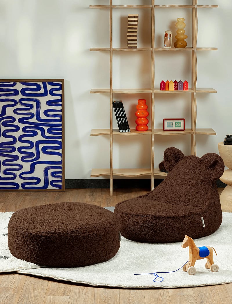 Wigiwama - Bear Beanbag teddy - puhvetid ja tugitoolid - warm hazel - 3