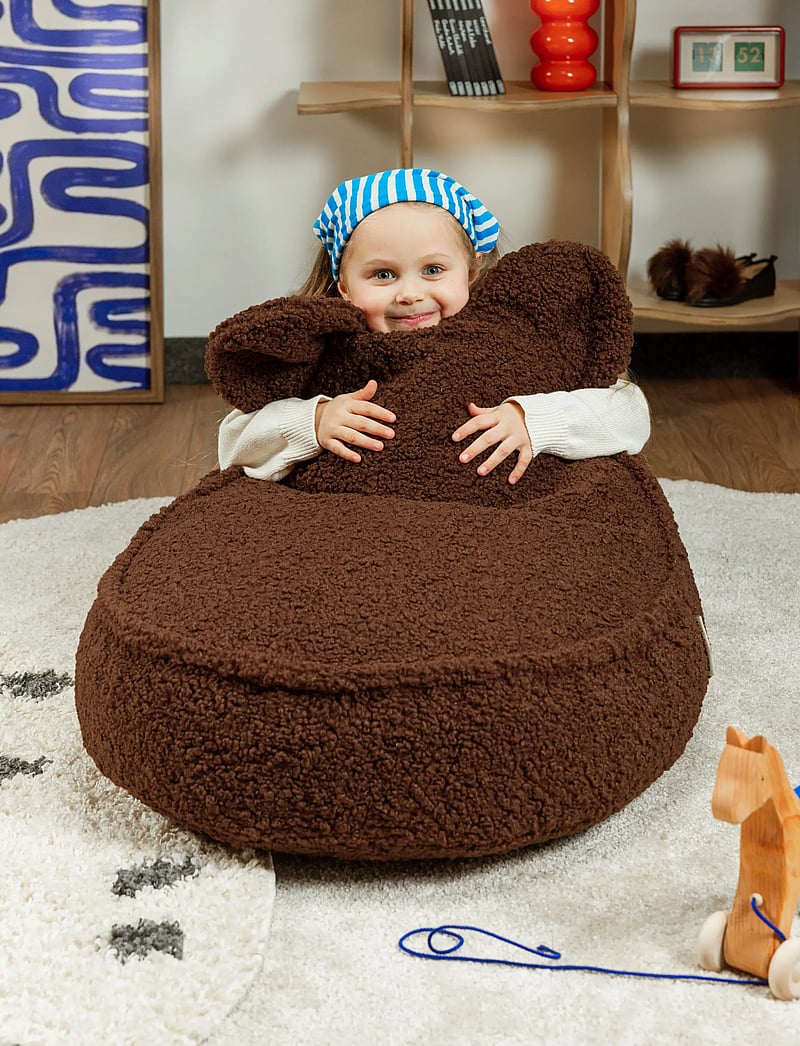 Wigiwama - Bear Beanbag teddy - puhvetid ja tugitoolid - warm hazel - 5
