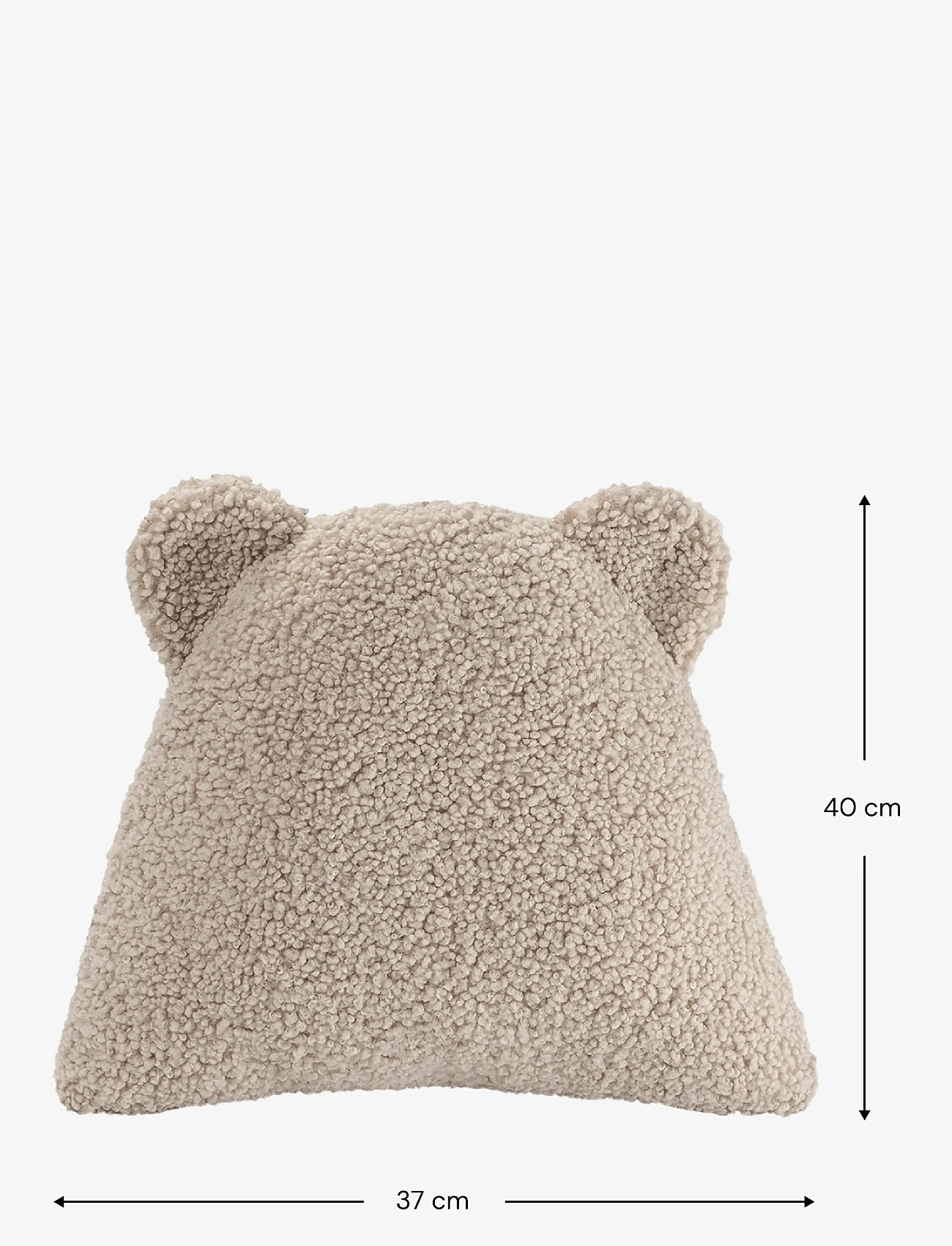 Wigiwama - Bear Cushion teddy - dekorative kissen - biscuit - 2
