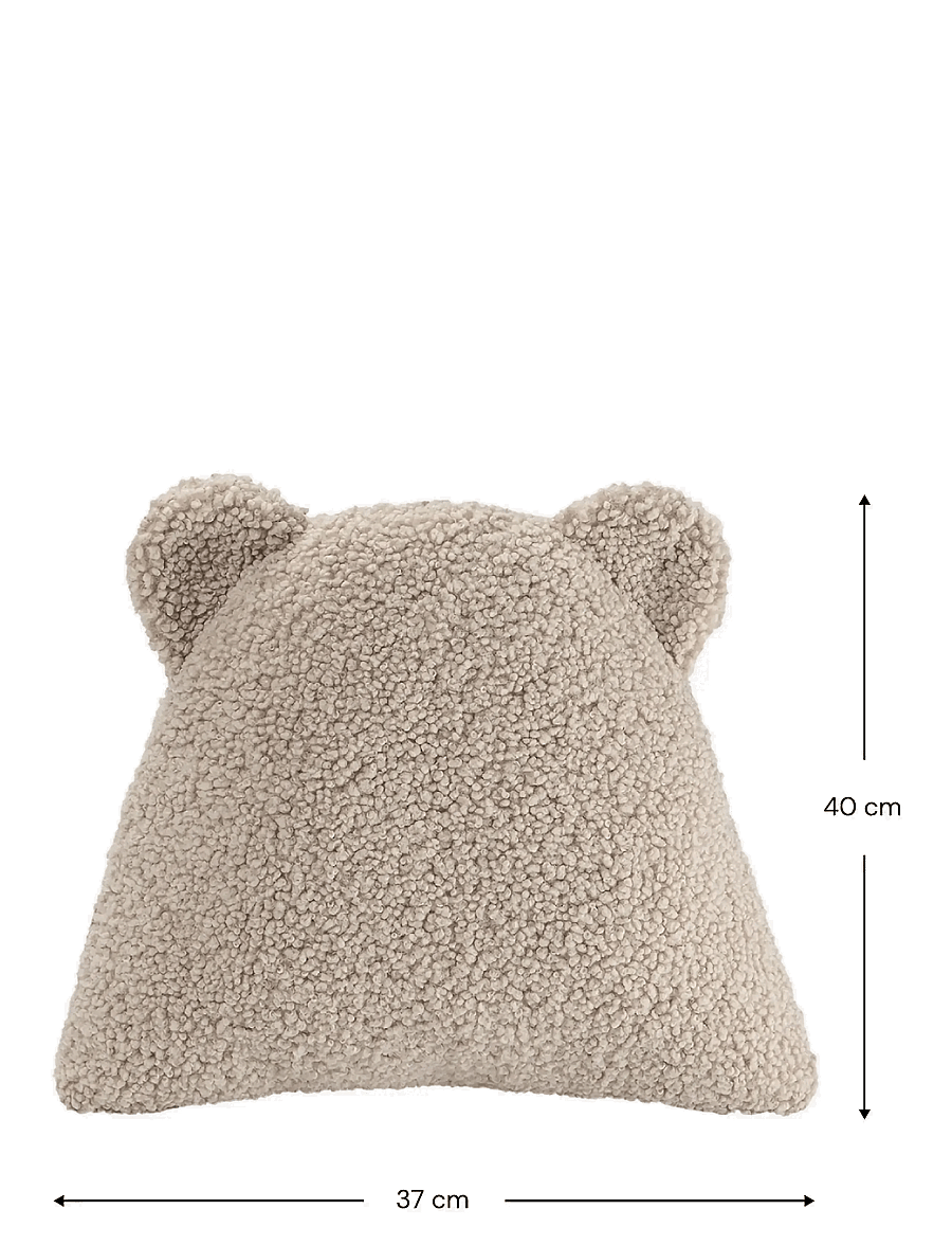 Wigiwama - Bear Cushion teddy - dekorative kissen - biscuit - 2