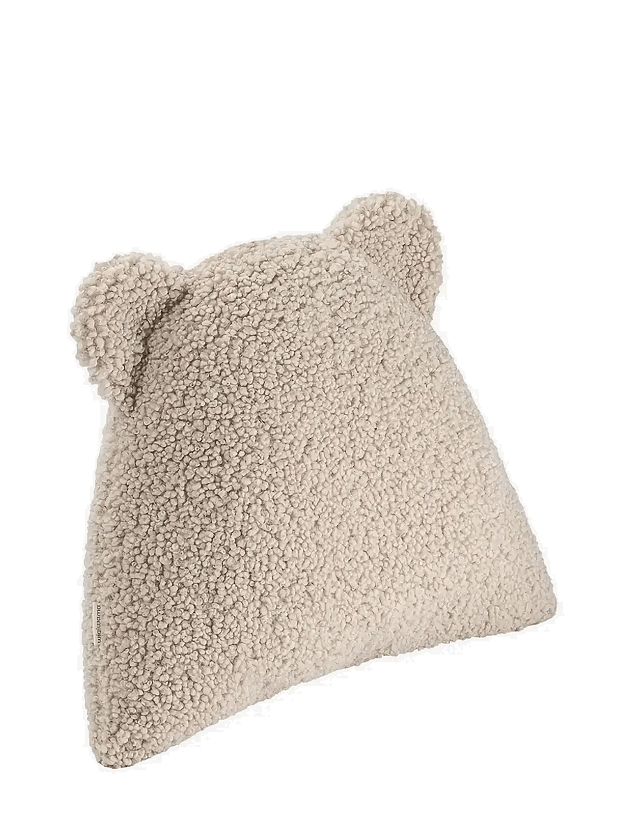 Wigiwama - Bear Cushion teddy - dekorative kissen - biscuit - 4