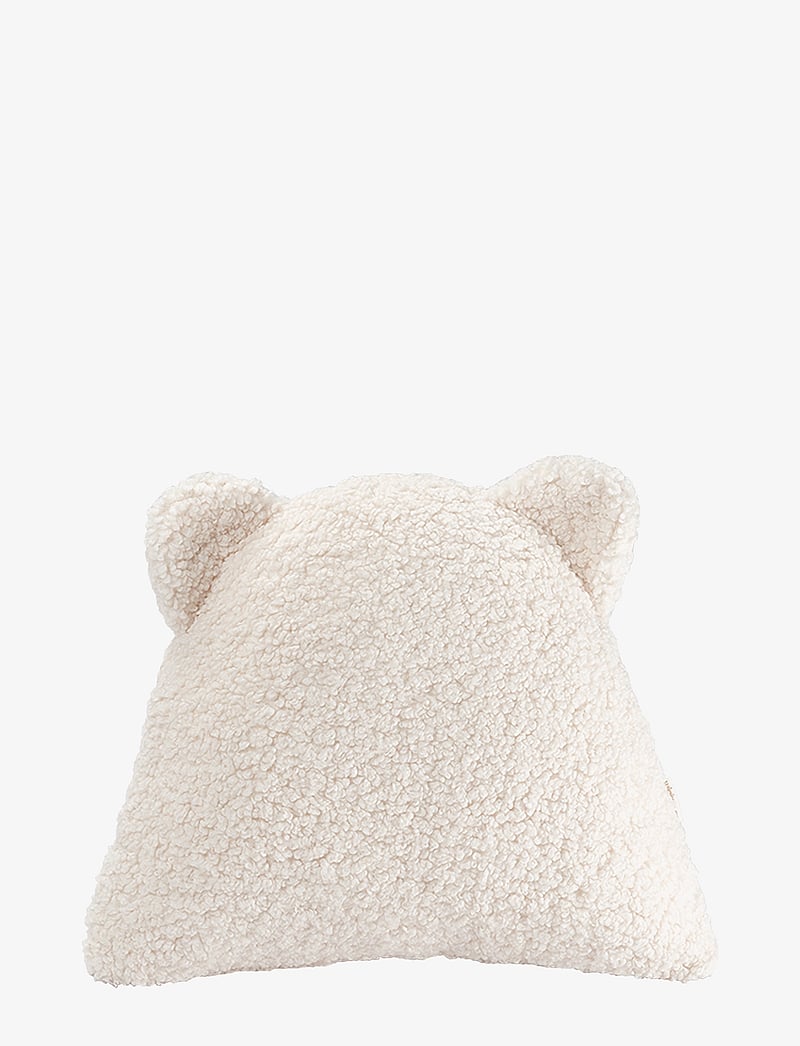 Wigiwama - Bear Cushion teddy - ilupadjad - cream white - 0