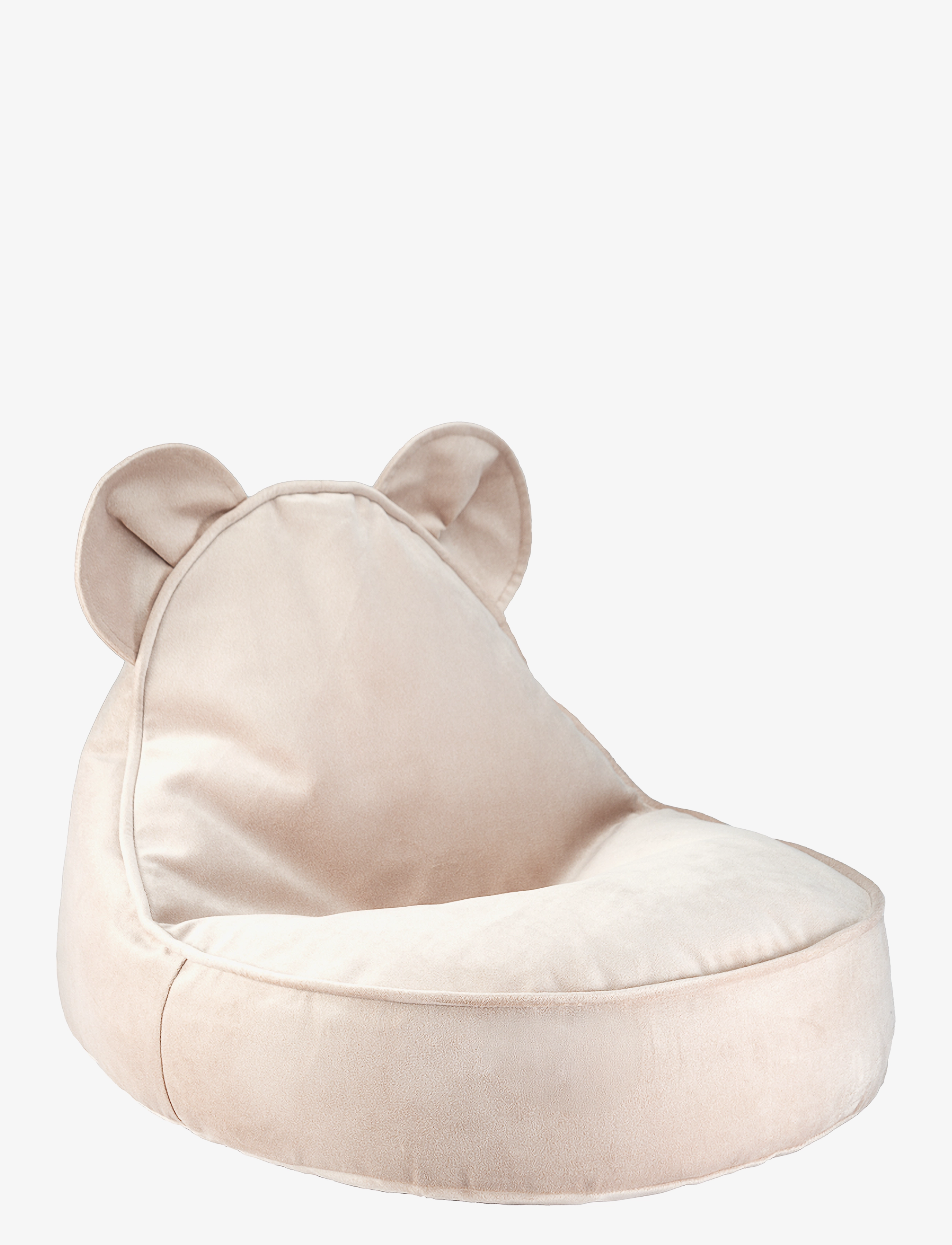 Wigiwama Bear Beanbag, Puffer, Beige, Str: 75X 60X 45CM