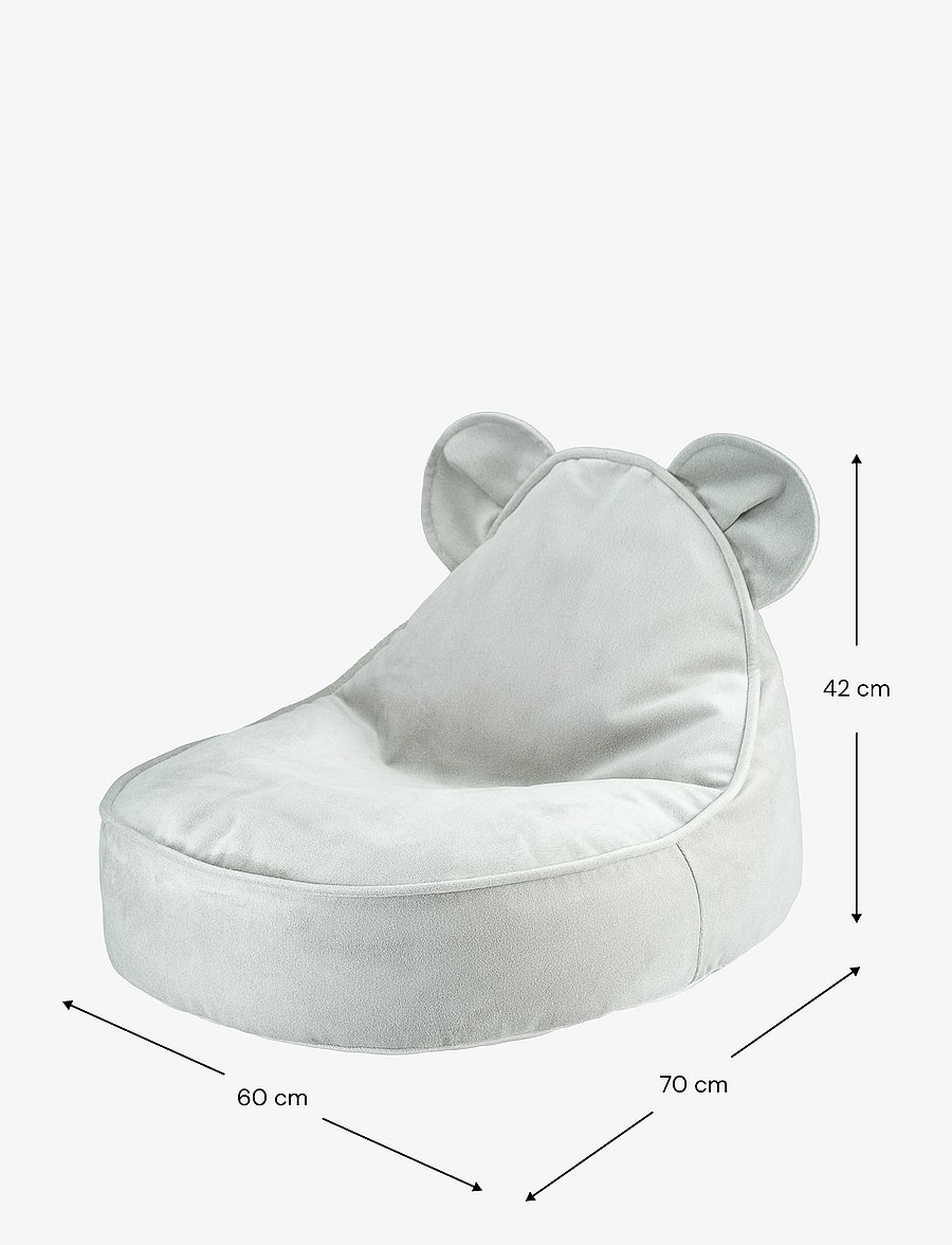 Wigiwama - Bear Beanbag - poufs & lehnstühle - misty green - 2