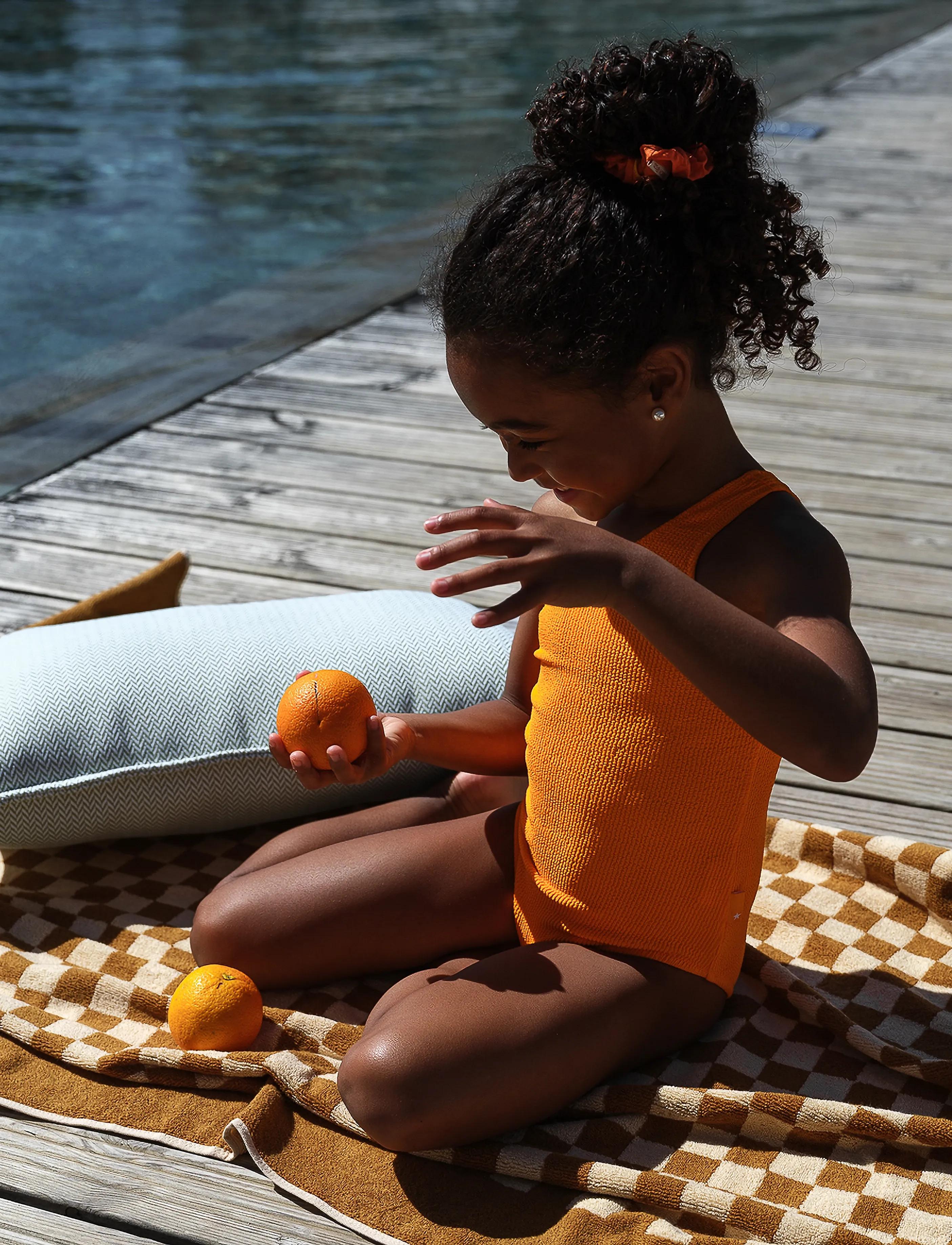 Wigiwama - Herba Outdoor Bolster - pyntepuder - azure - 4