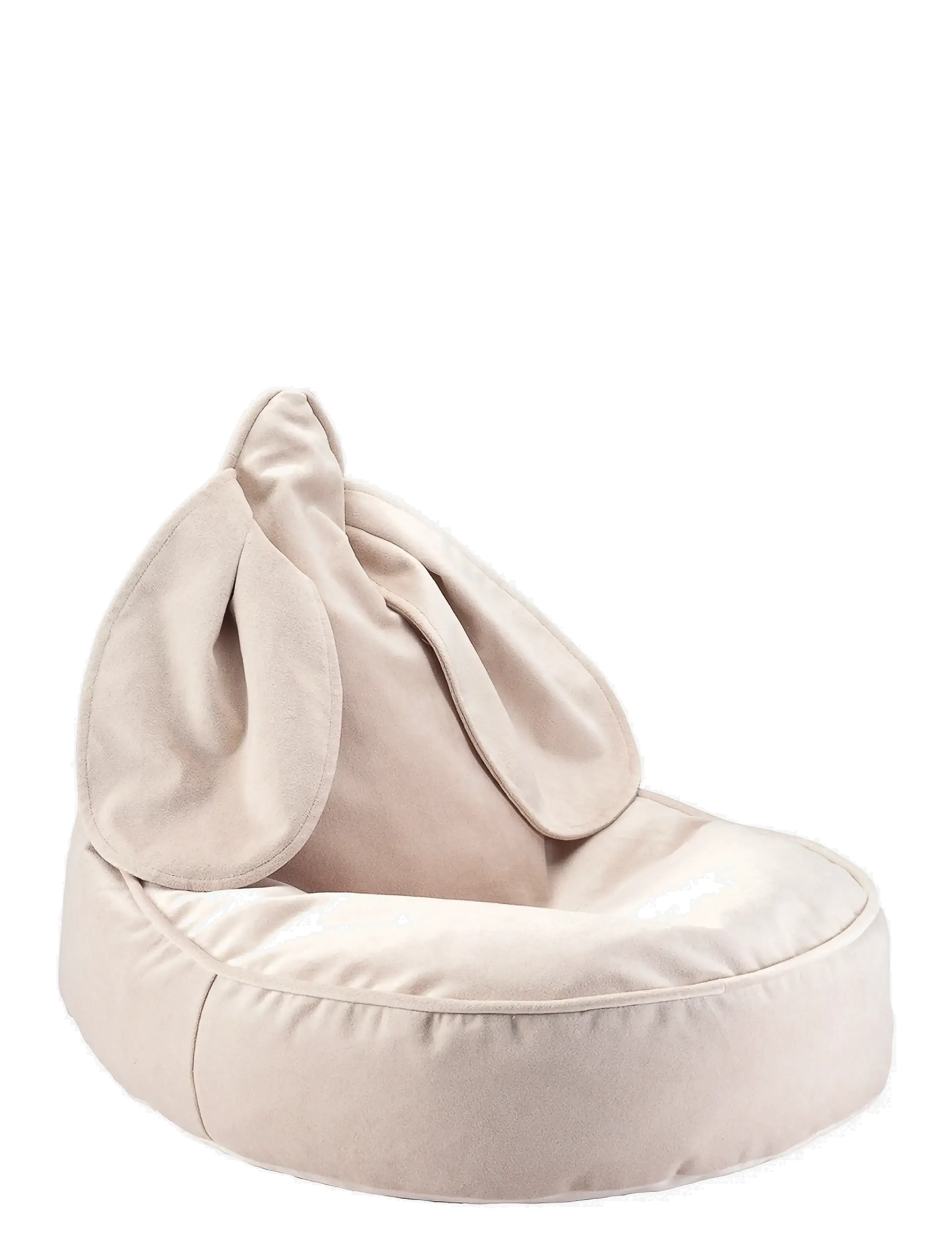 Wigiwama Bunny Beanbag, Puffer, Beige, Str: 75X 60X 60CM