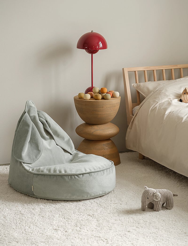 Wigiwama - Bunny Beanbag - poufs - misty green - 0