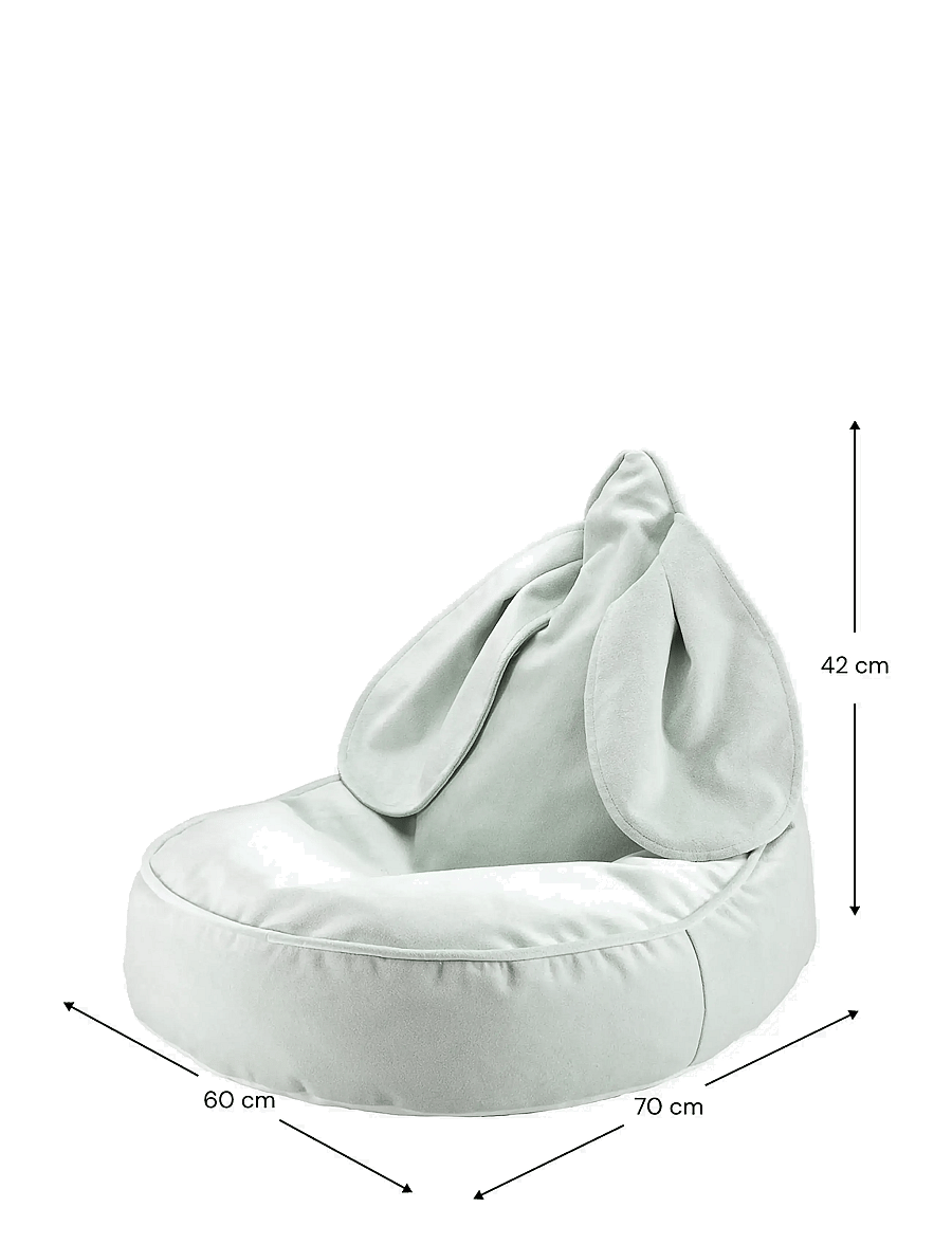 Wigiwama - Bunny Beanbag - poufs & lehnstühle - misty green - 2