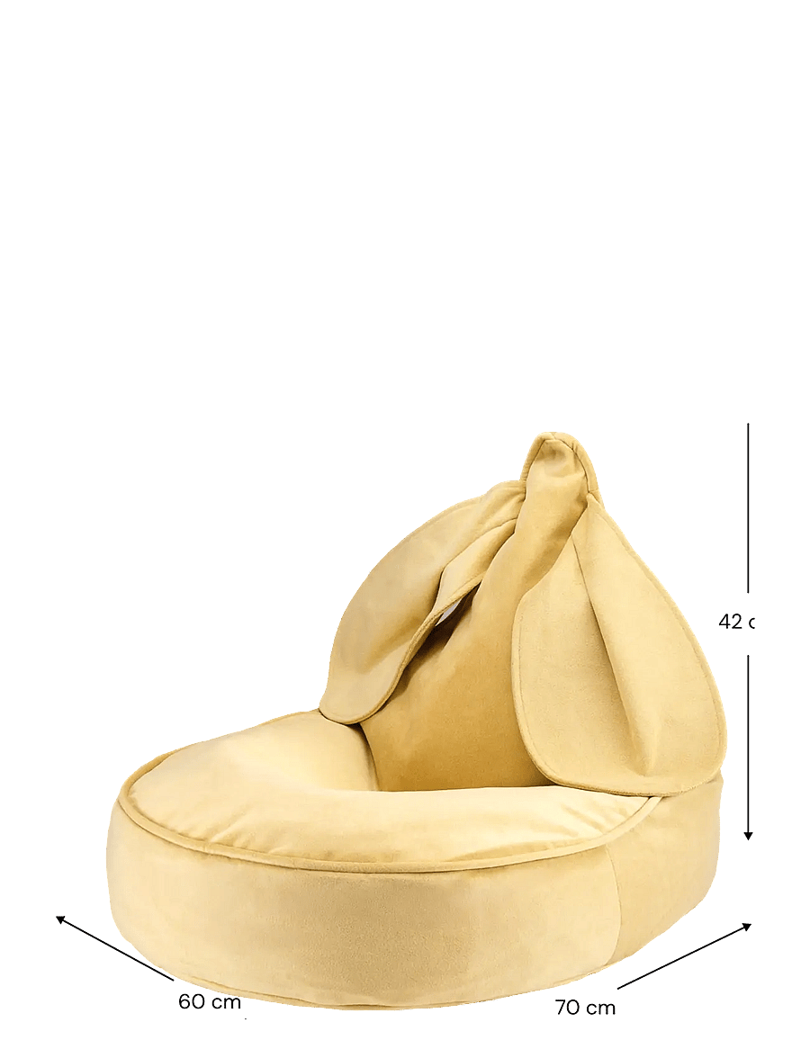 Wigiwama - Bunny Beanbag - poufs & lehnstühle - salted caramel - 2