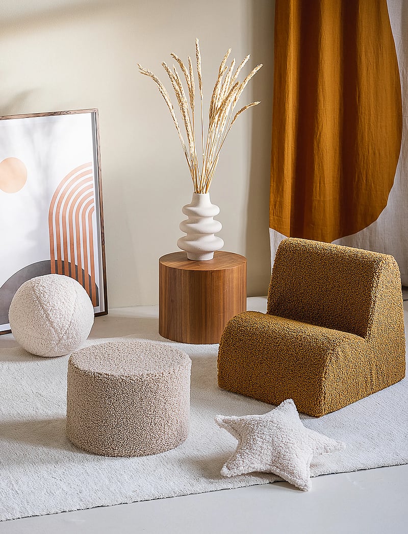 Wigiwama - Cloud Chair teddy - stühle & hocker - maple - 4
