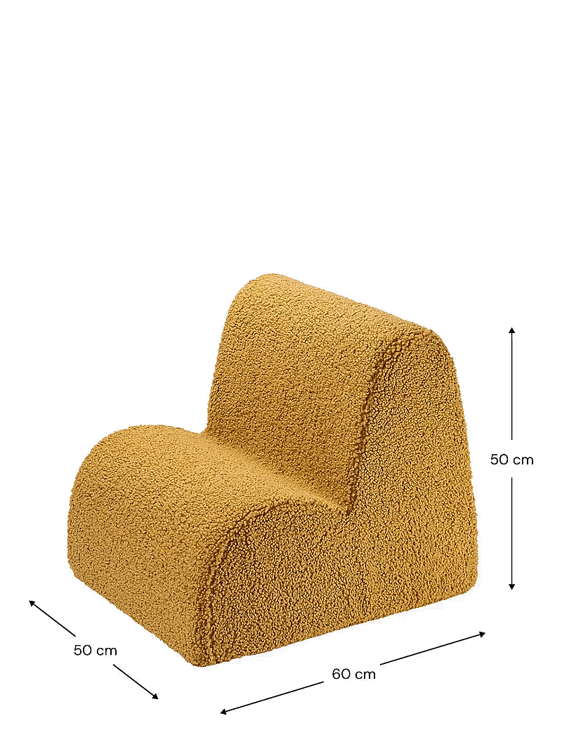 Wigiwama - Cloud Chair teddy - stühle & hocker - maple - 2