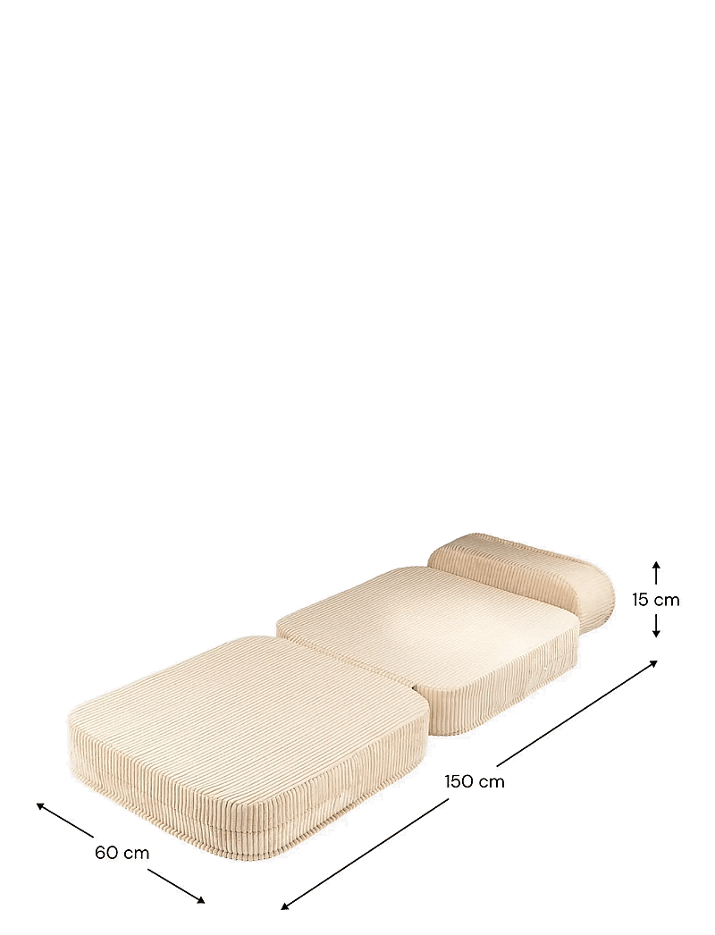 Wigiwama - Flip Chair corduroy - puffer - brown sugar - 4