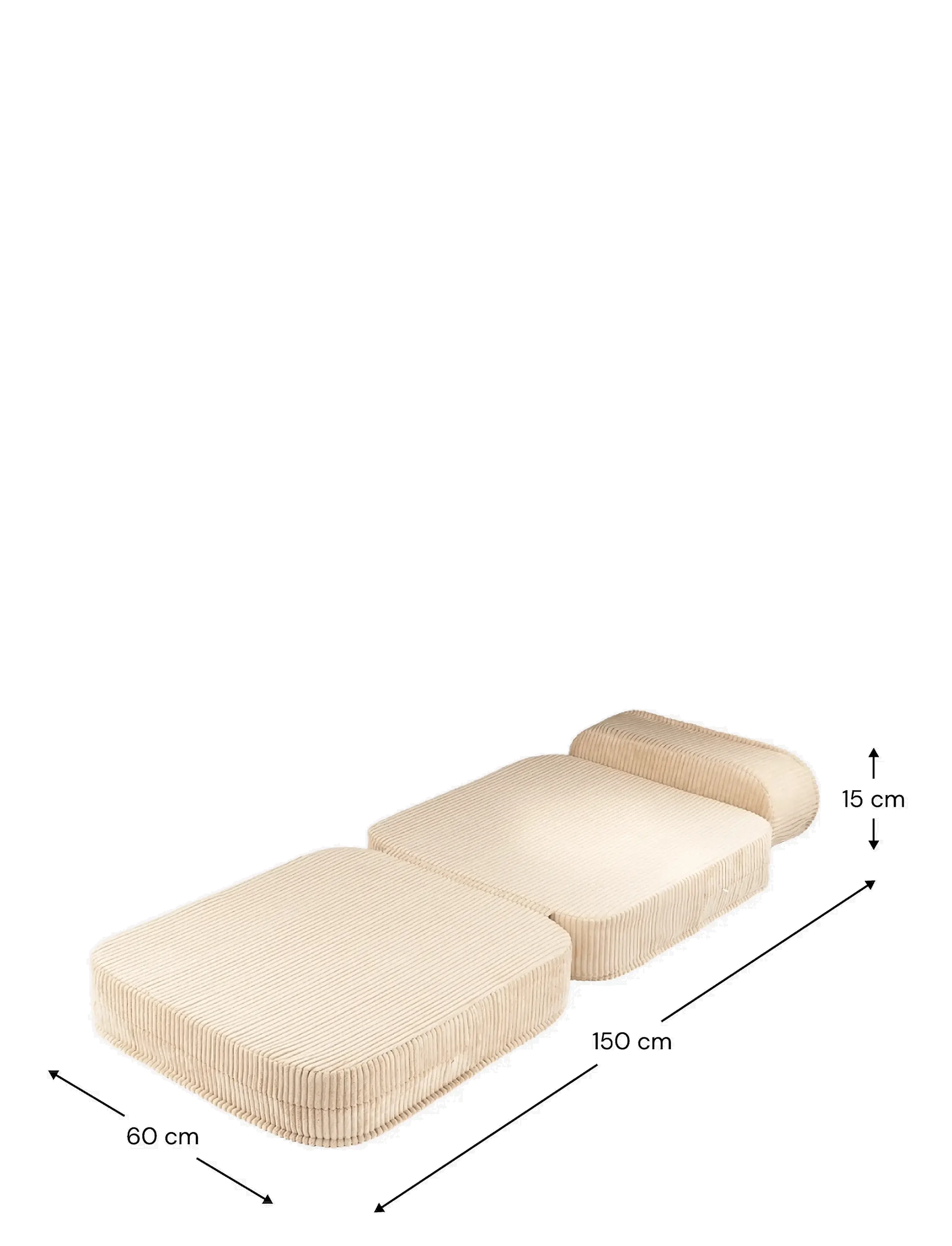 Wigiwama - Flip Chair corduroy - pufi un atpūtas krēsli - brown sugar - 4