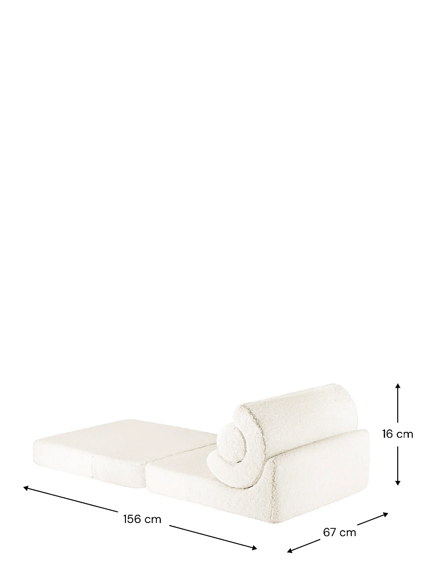 Wigiwama - Flipster teddy - möbler - cream white - 4
