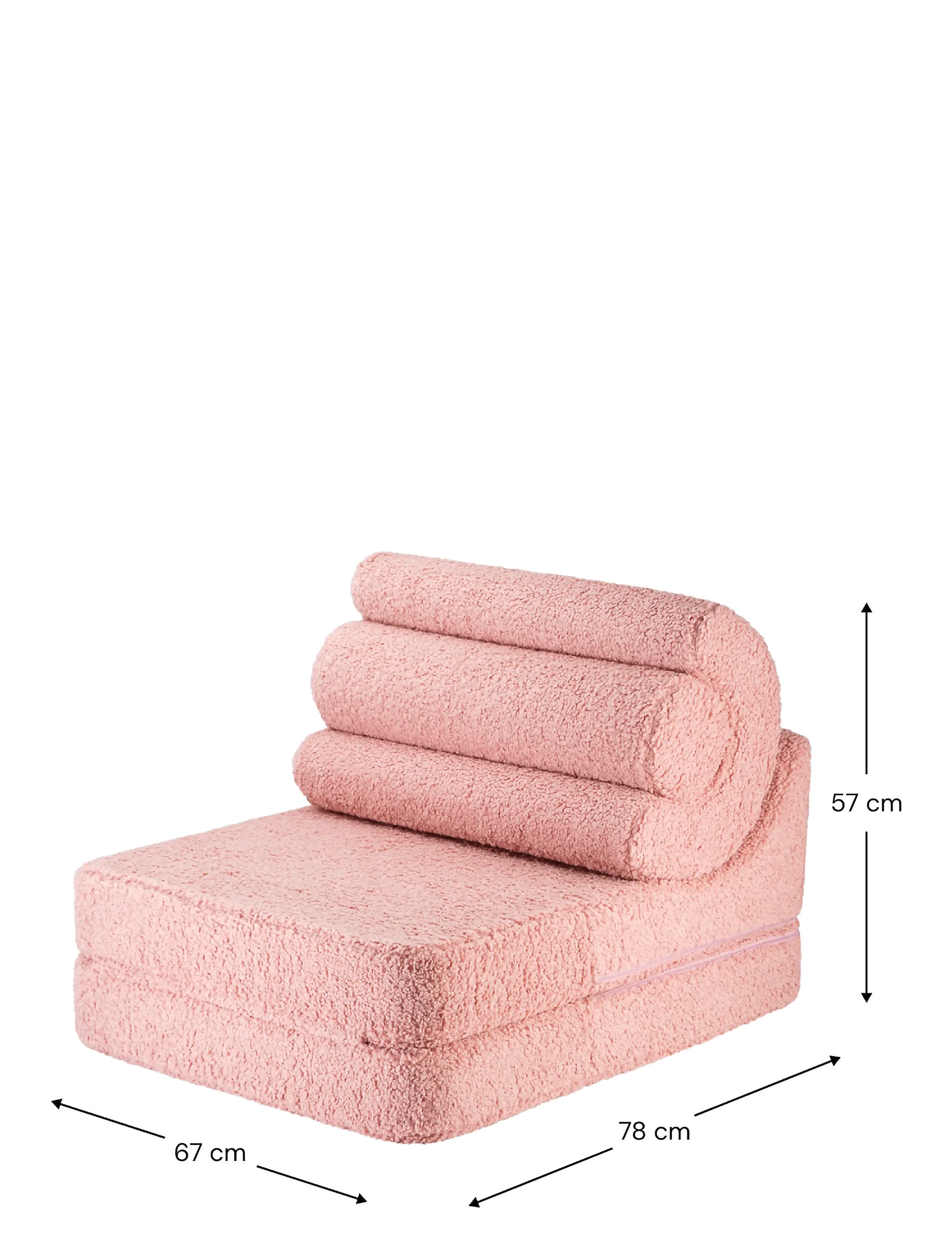 Wigiwama - Flipster teddy - møbler - guava pink - 3