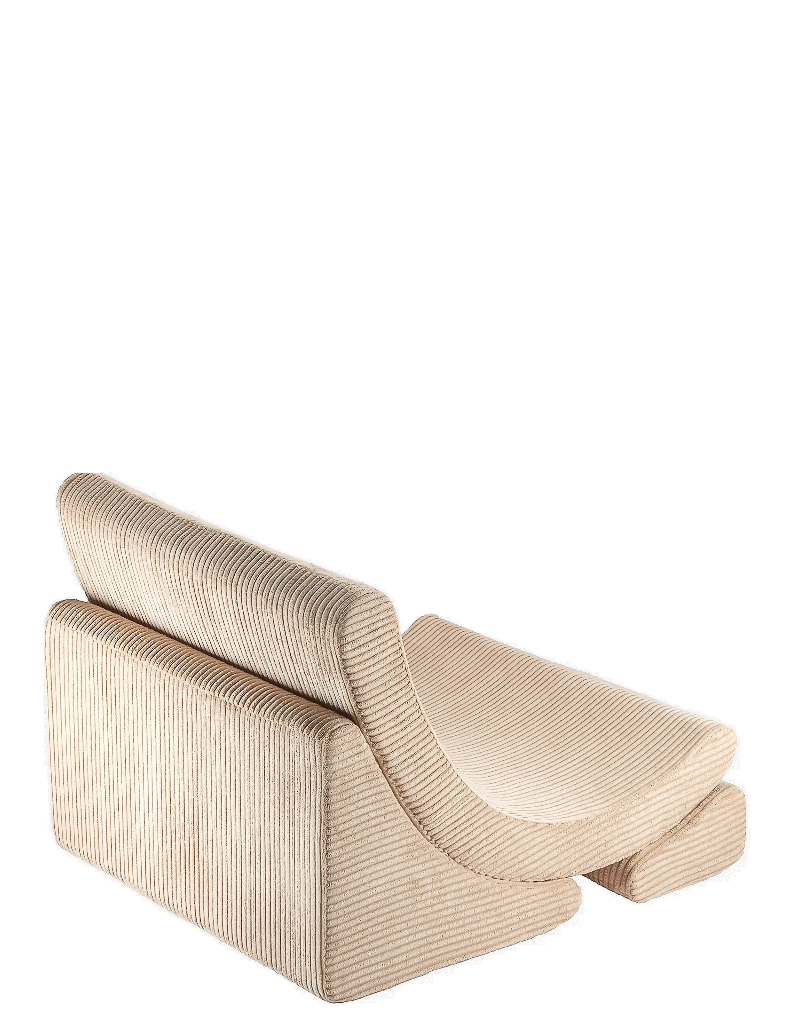 Wigiwama - Moon Chair corduroy - brown sugar - 1