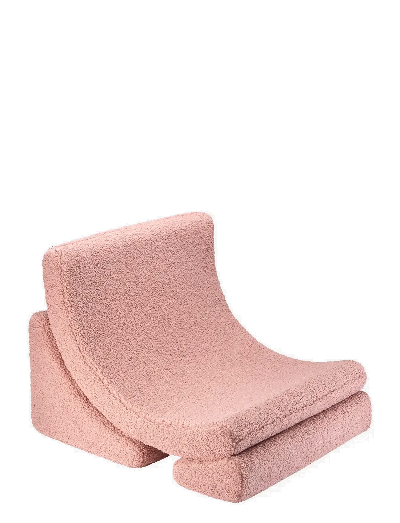 Wigiwama Moon Chair teddy - 4 for 3 - GUAVA PINK / pink/rose