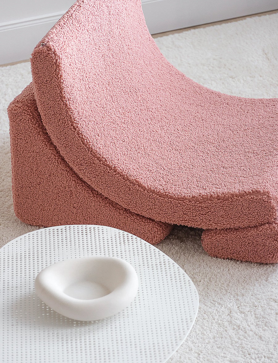 Wigiwama - Moon Chair teddy - pufai ir foteliai - guava pink - 5