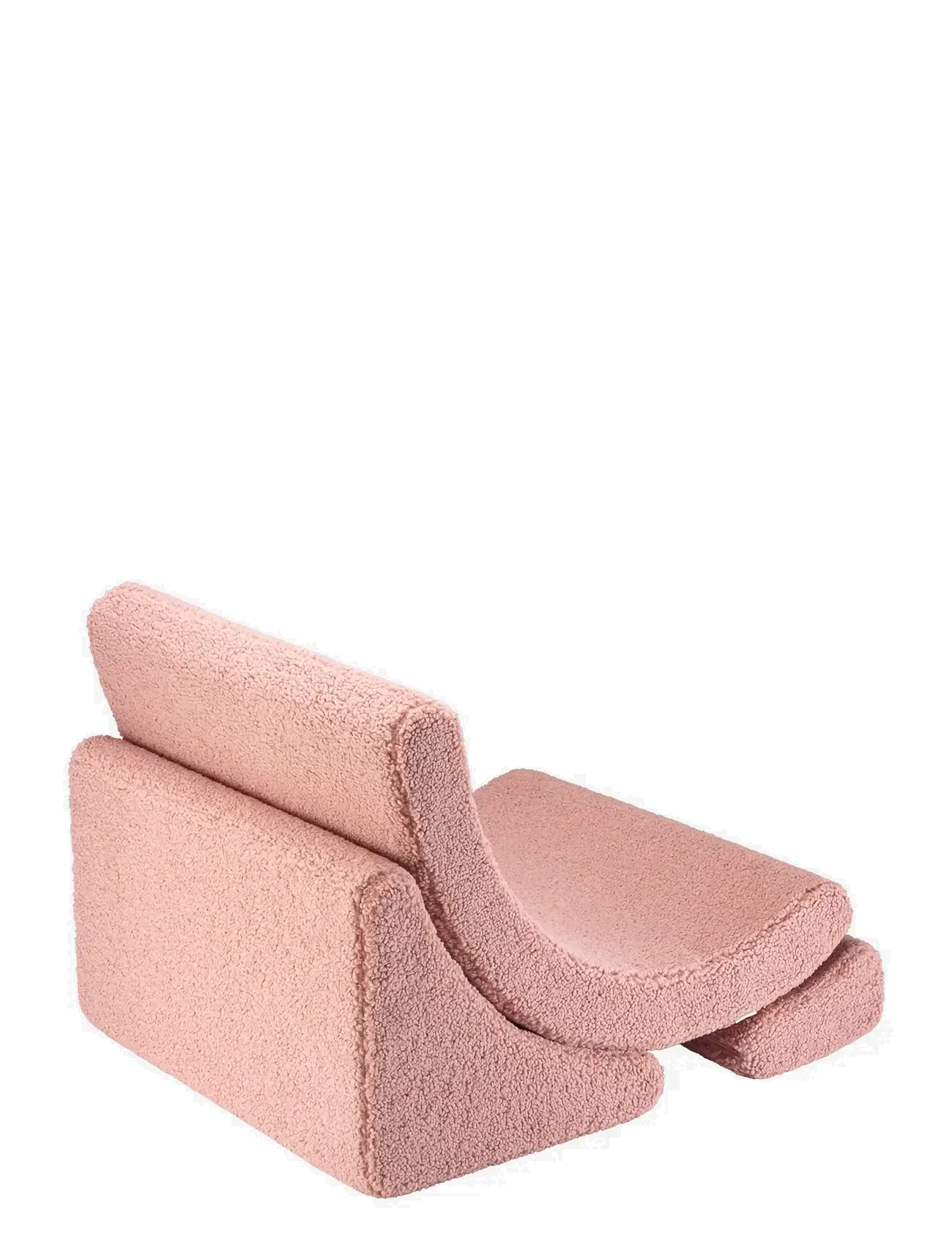 Wigiwama - Moon Chair teddy - sittpuffar & fåtöljer - guava pink - 3