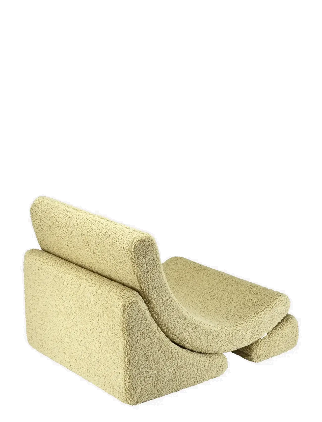 Wigiwama - Moon Chair teddy - sittpuffar & fåtöljer - matcha - 3