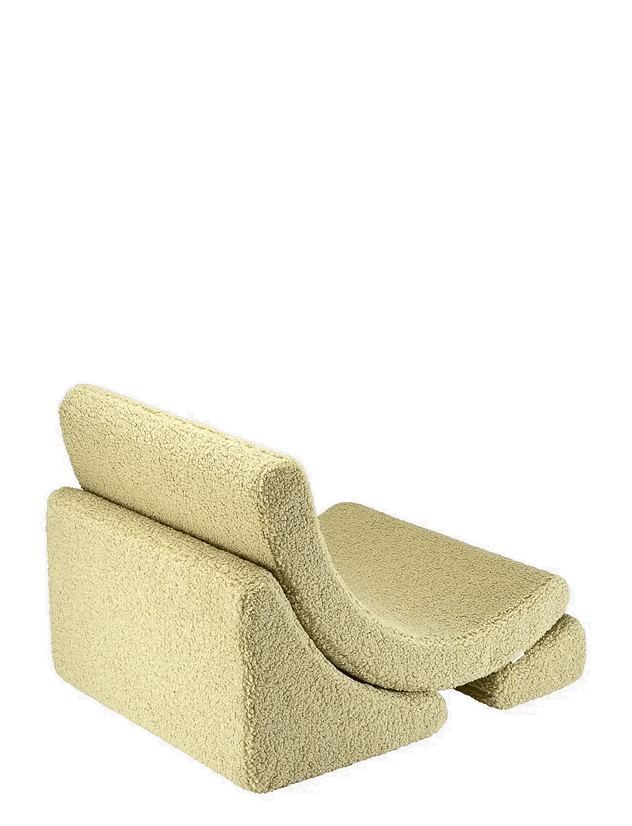 Wigiwama - Moon Chair teddy - sittpuffar & fåtöljer - matcha - 3