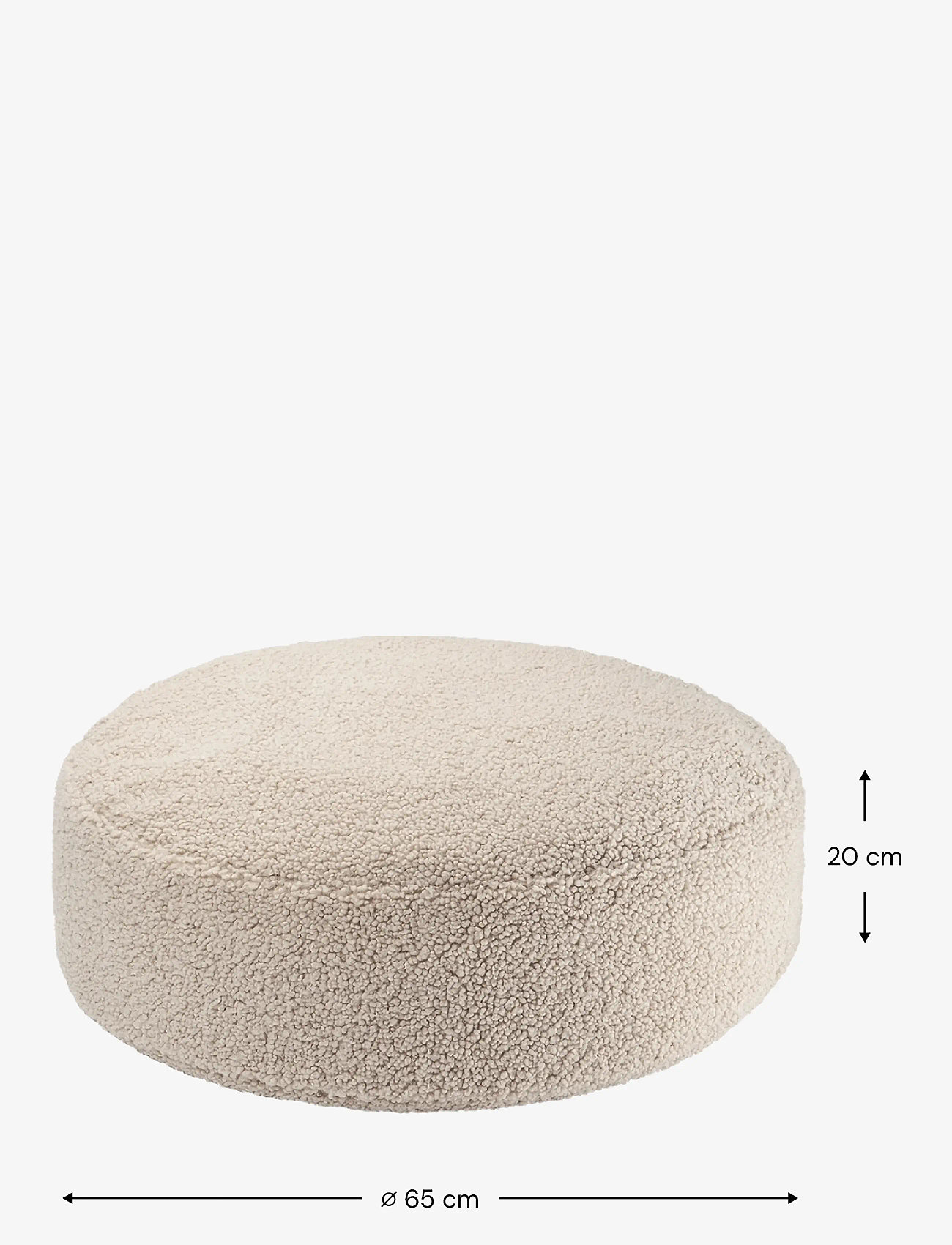 Wigiwama - Ottoman teddy - kott-toolid - biscuit - 2