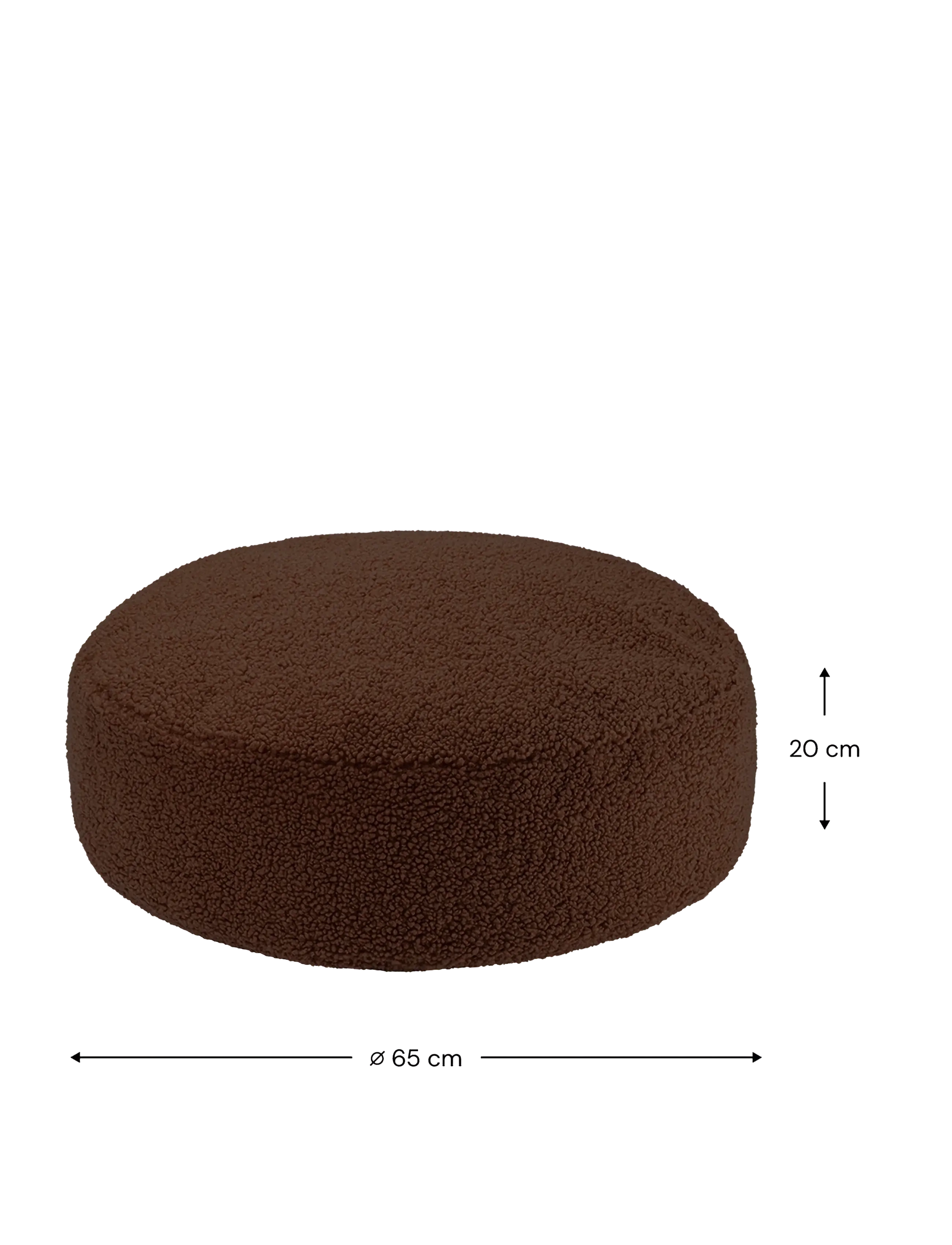 Wigiwama Ottoman teddy - Wigiwama - WARM HAZEL / brown