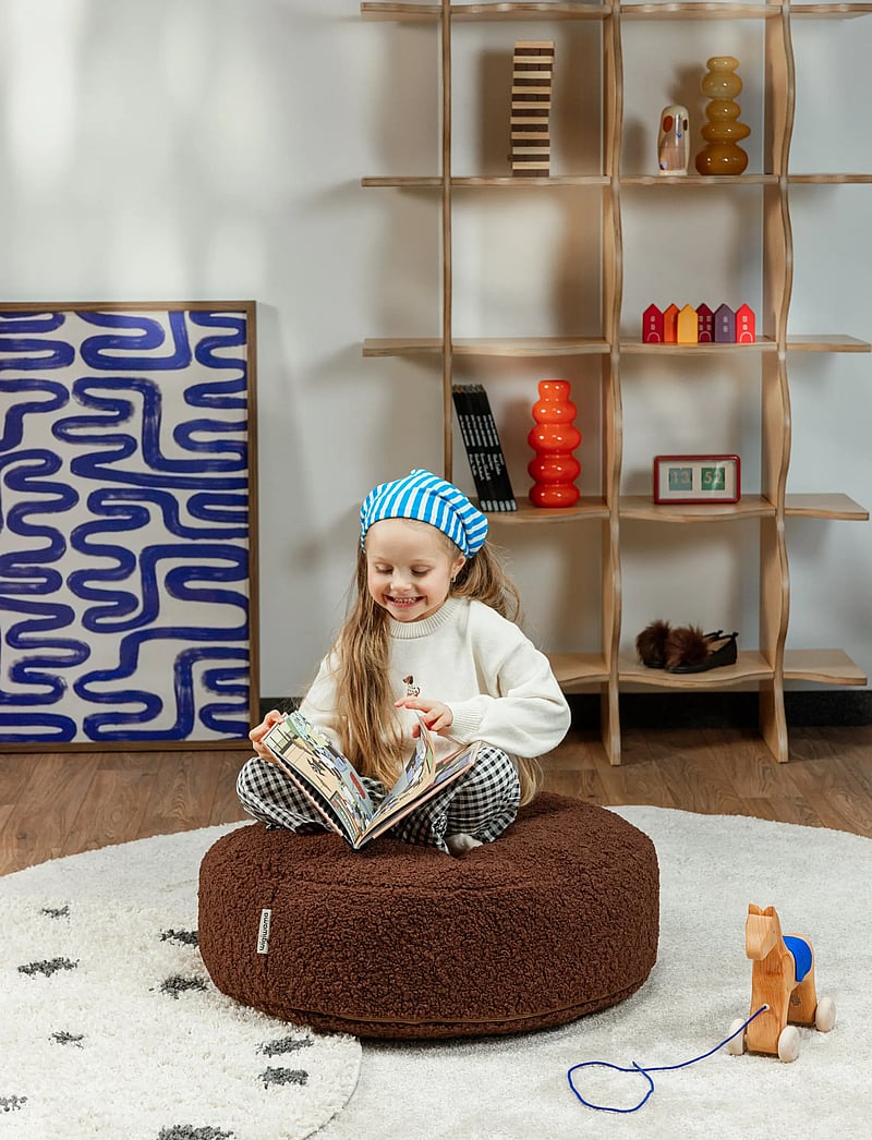 Wigiwama - Ottoman teddy - puhvetid ja tugitoolid - warm hazel - 0