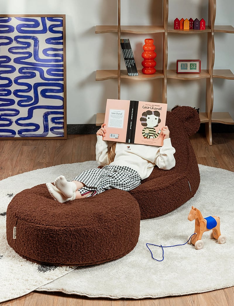 Wigiwama - Ottoman teddy - puhvetid ja tugitoolid - warm hazel - 3