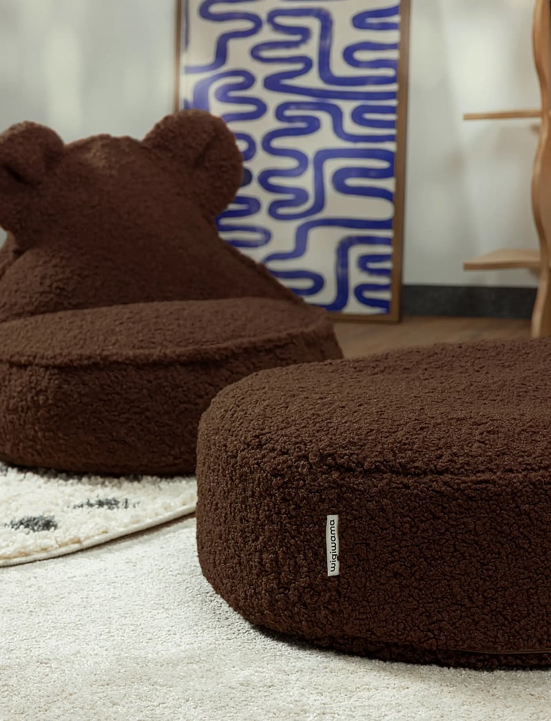 Wigiwama - Ottoman teddy - puhvetid ja tugitoolid - warm hazel - 4