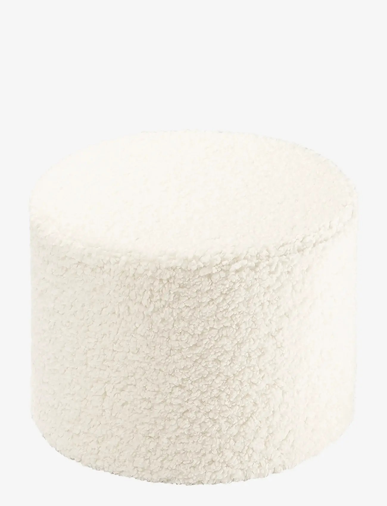 Wigiwama - Pouffe teddy - puffer - cream white - 1