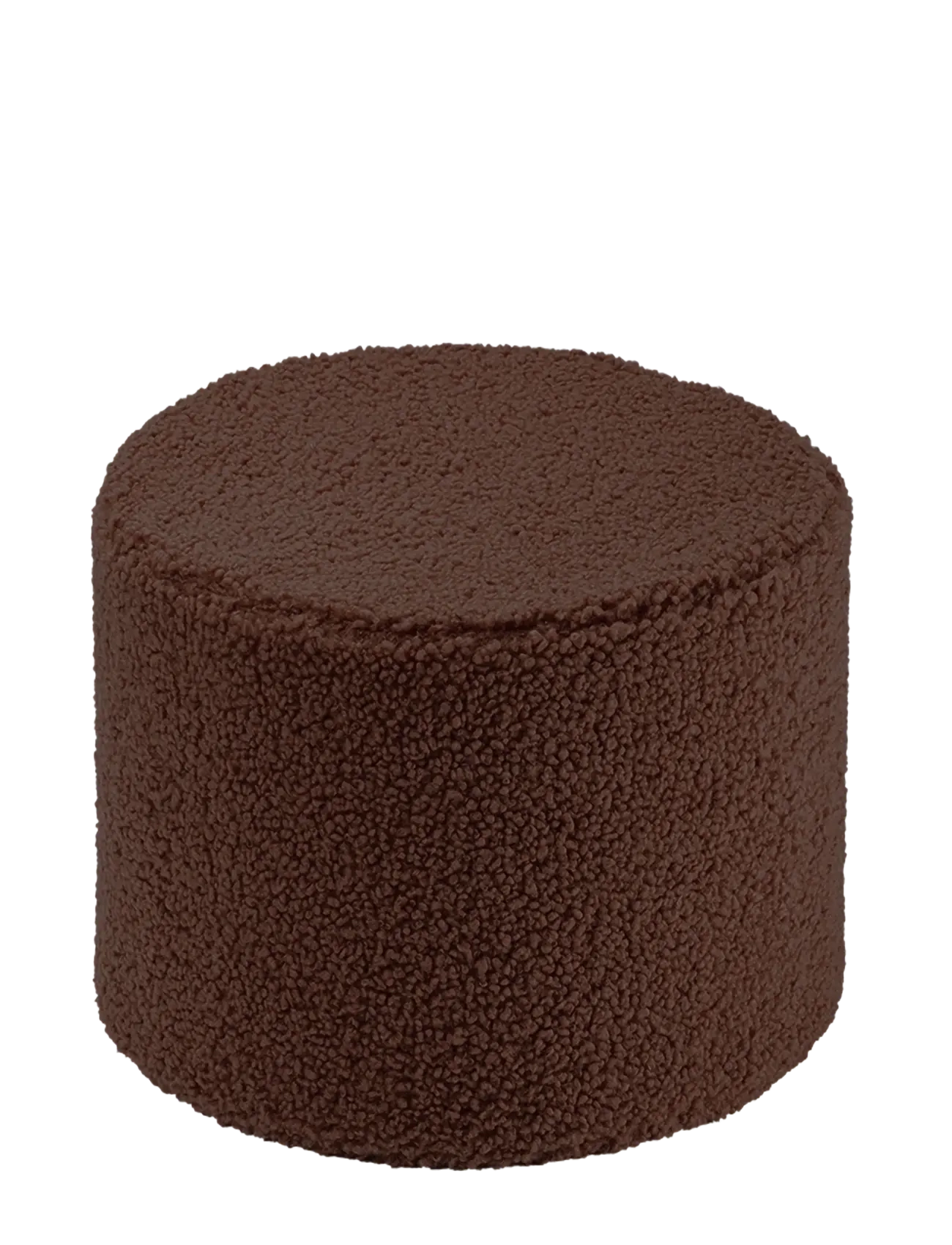 Wigiwama Pouffe Teddy, Puffer, Brun, Str: 39.5X 39.5X 25CM