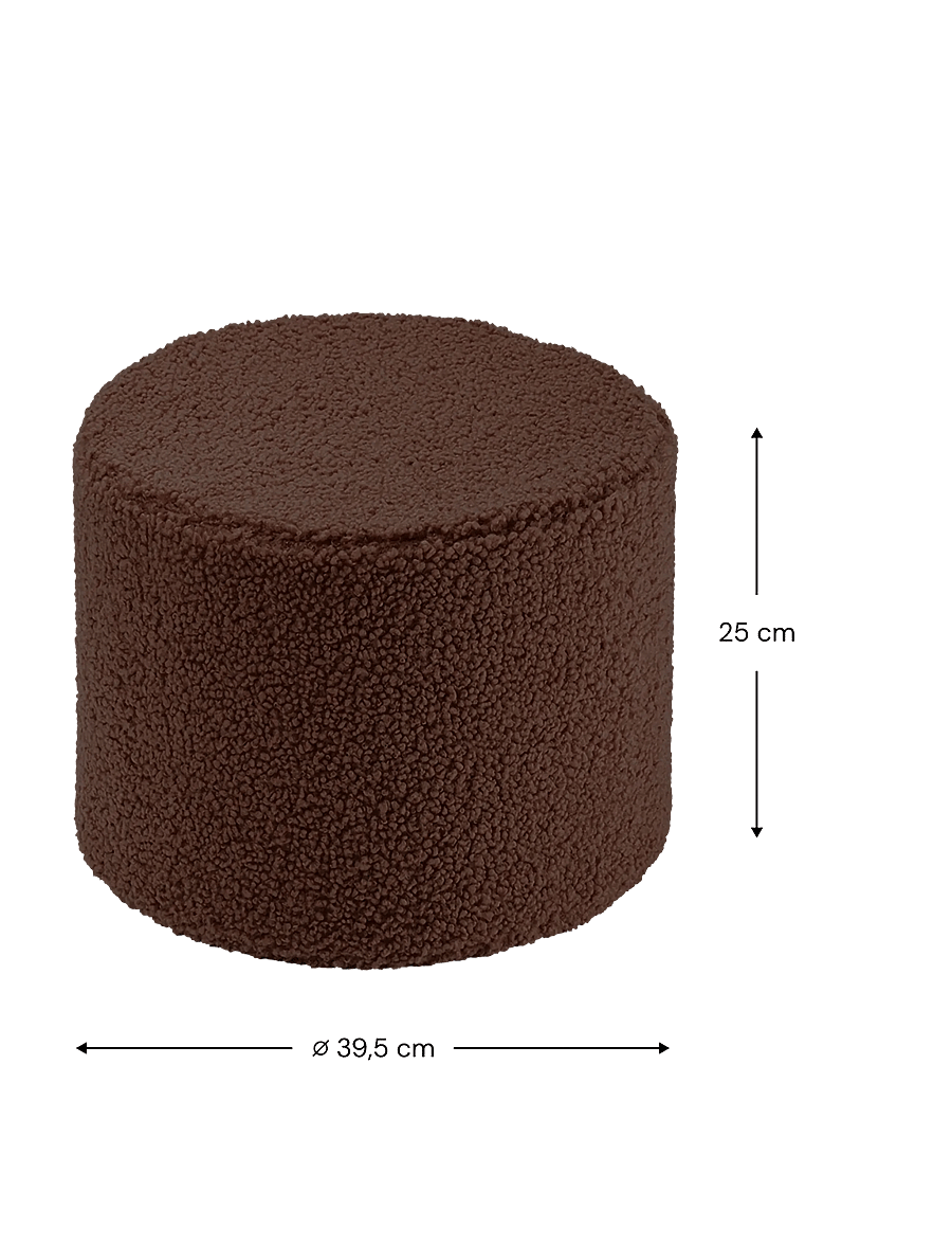 Wigiwama - Pouffe teddy - poufs & lehnstühle - warm hazel - 2
