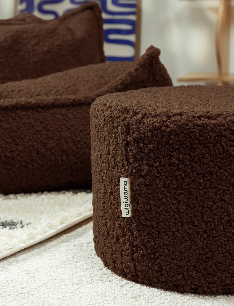 Wigiwama - Pouffe teddy - puhvetid ja tugitoolid - warm hazel - 3