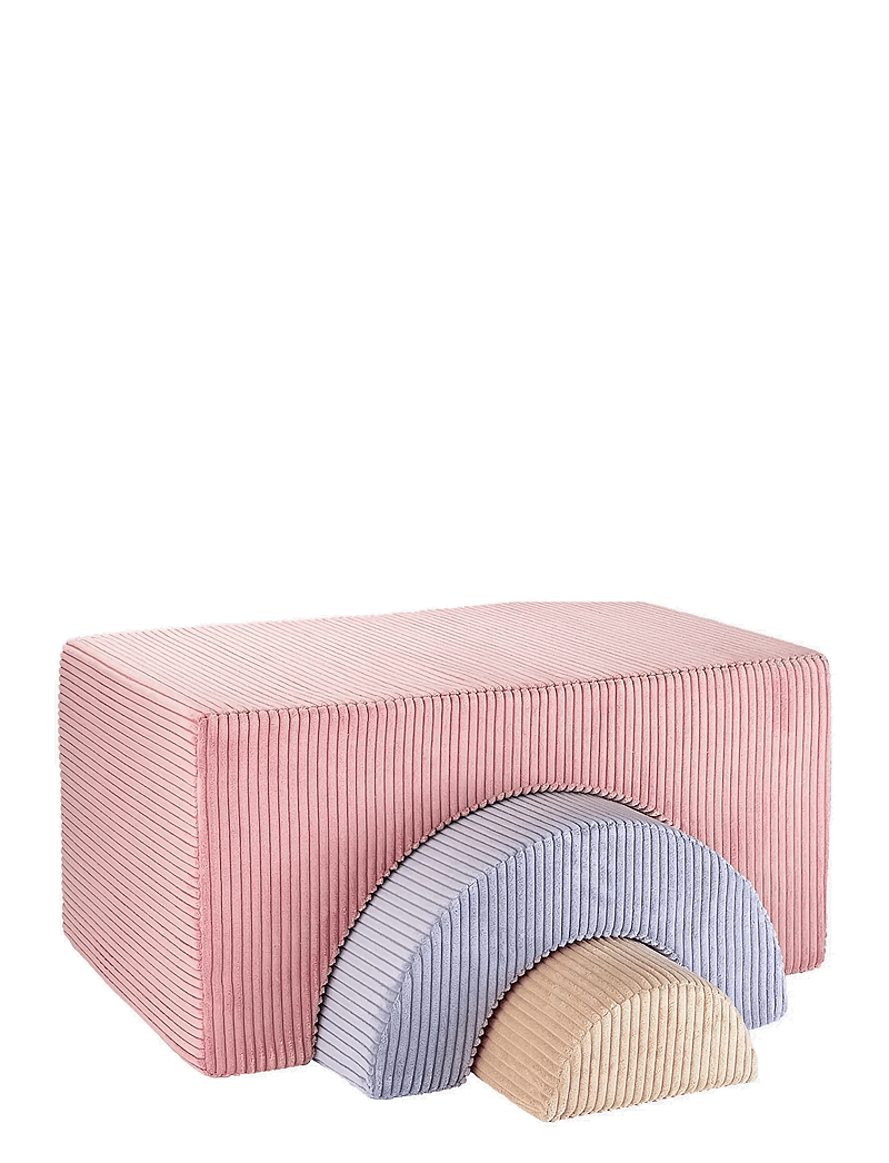 Wigiwama - Rainbow Playset corduroy - liikumisoskuste mööbel - pink mousse - 1