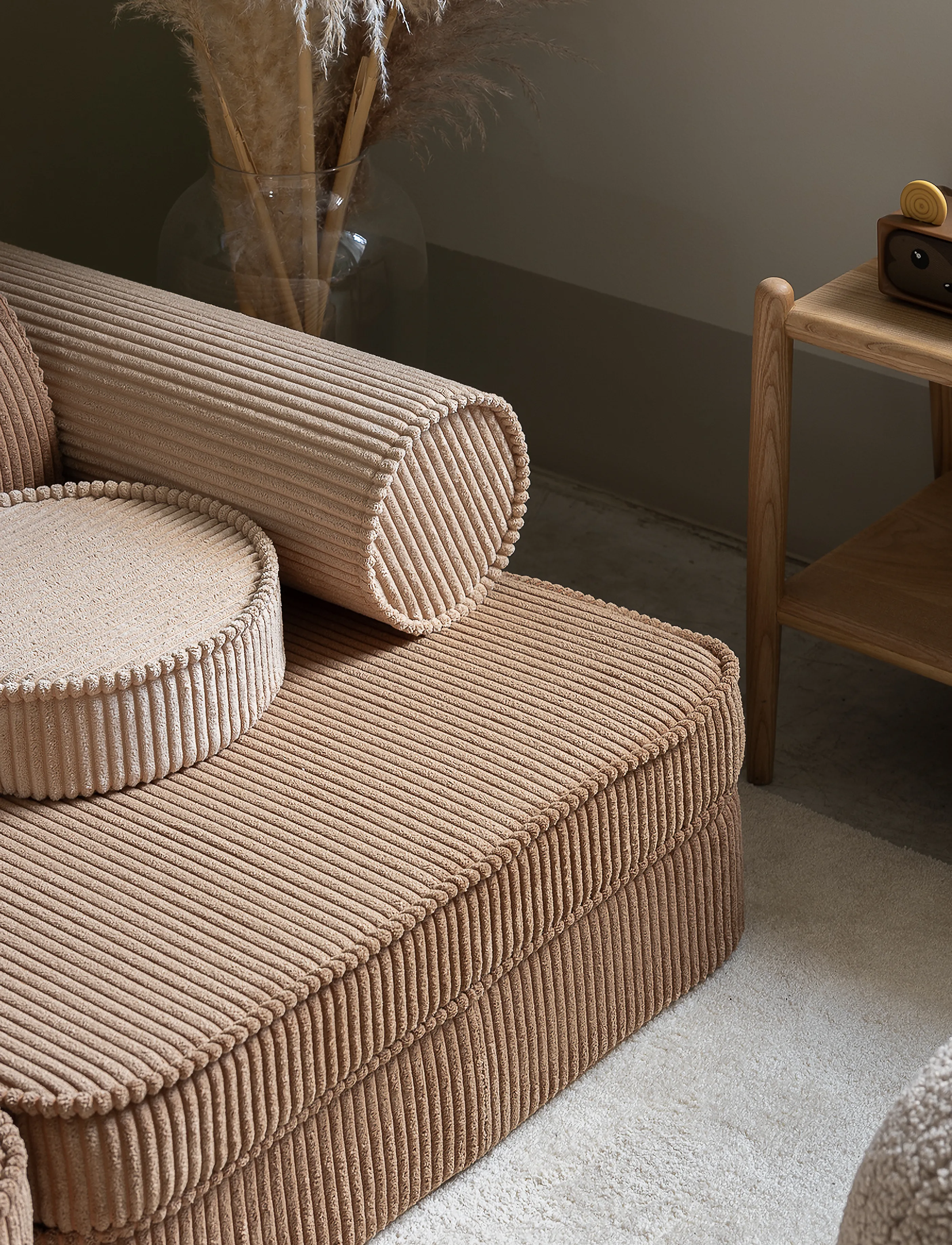 Wigiwama - Settee corduroy - möbel - toffee - 5