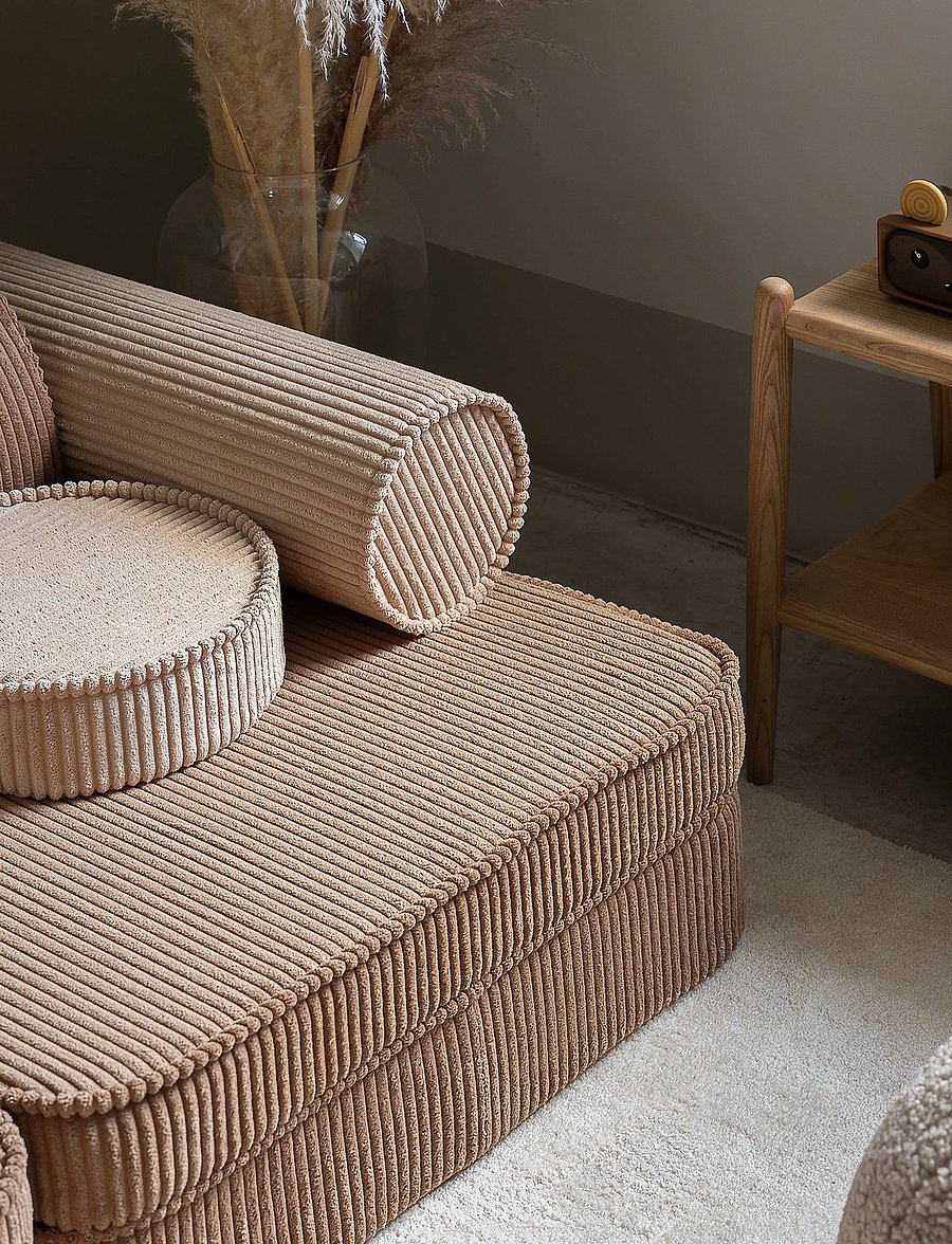 Wigiwama - Settee corduroy - möbel - toffee - 5