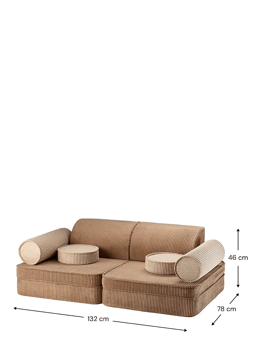 Wigiwama - Settee corduroy - möbel - toffee - 4