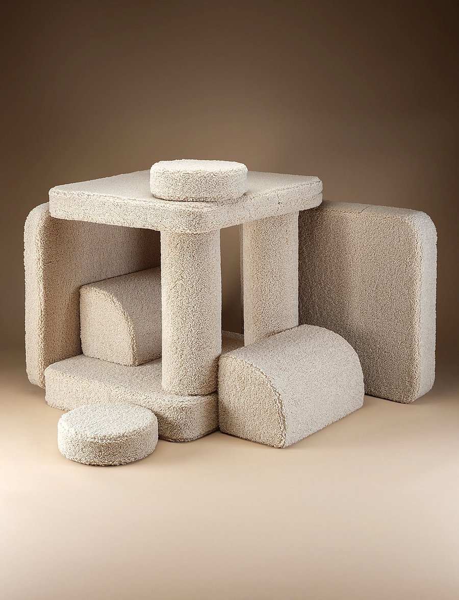 Wigiwama - Settee teddy - möbler - biscuit - 4
