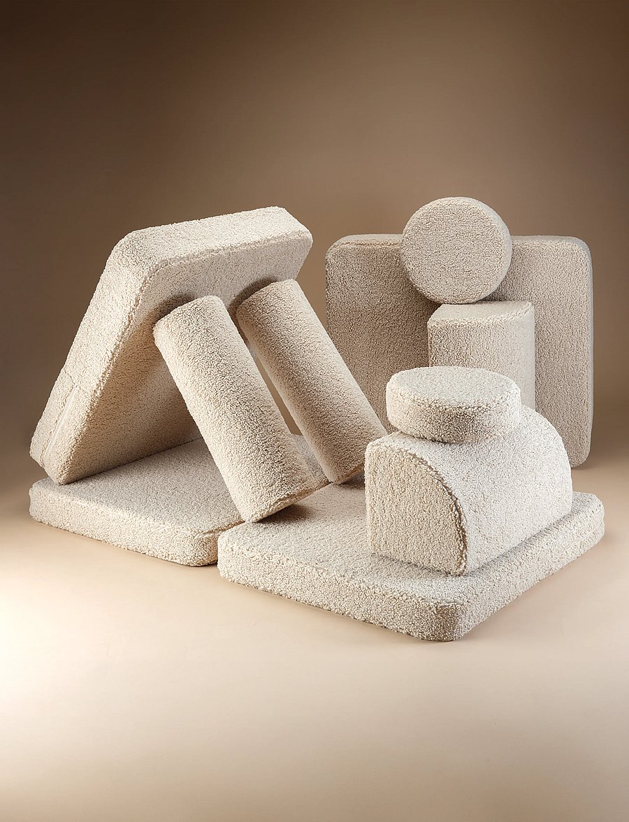 Wigiwama - Settee teddy - möbler - biscuit - 5