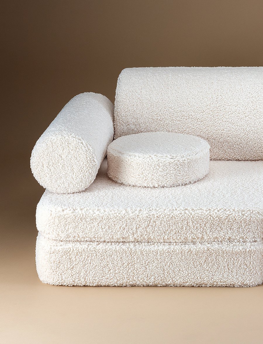 Wigiwama - Settee teddy - möbel - cream white - 0