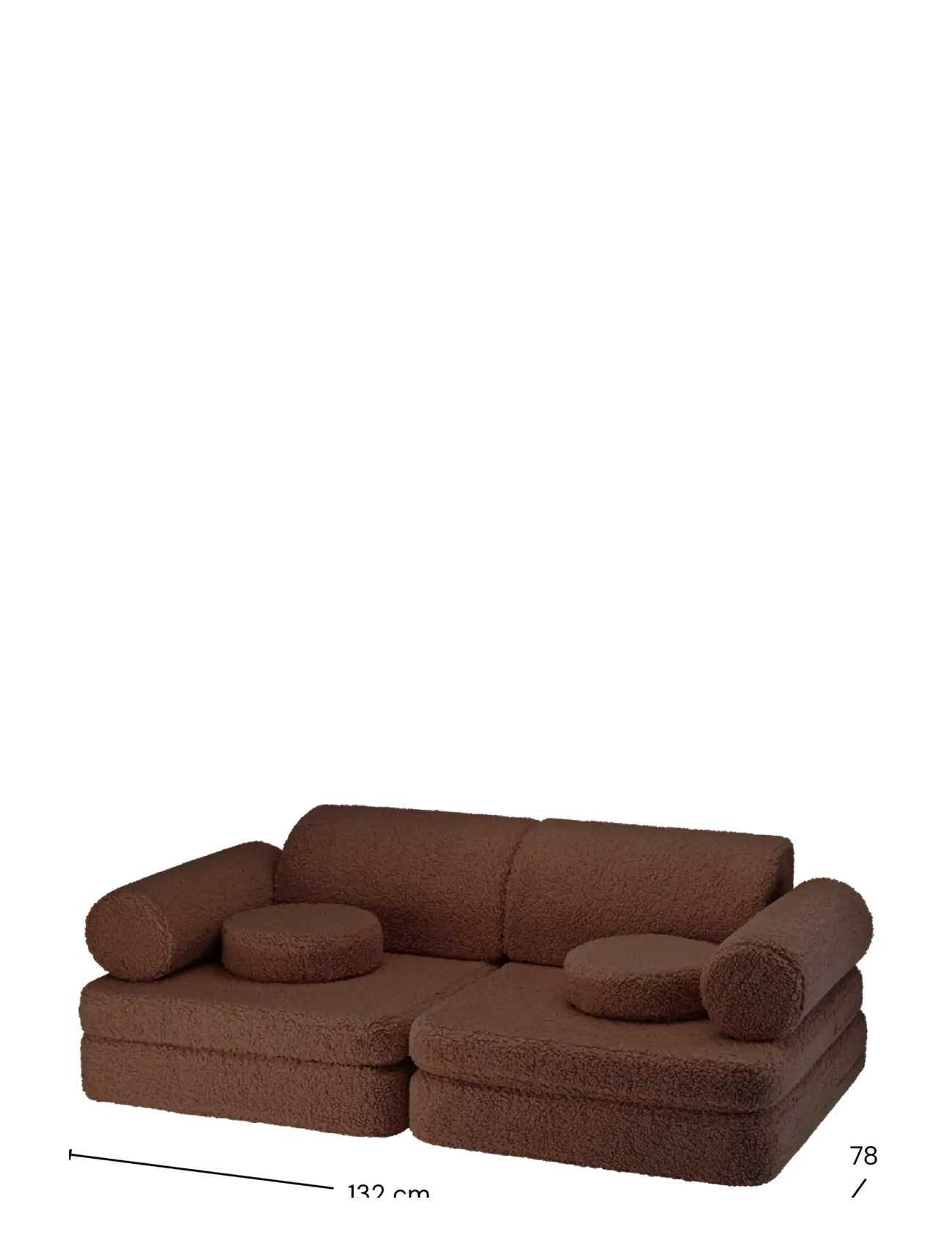 Wigiwama - Settee teddy - huonekalut - warm hazel - 2
