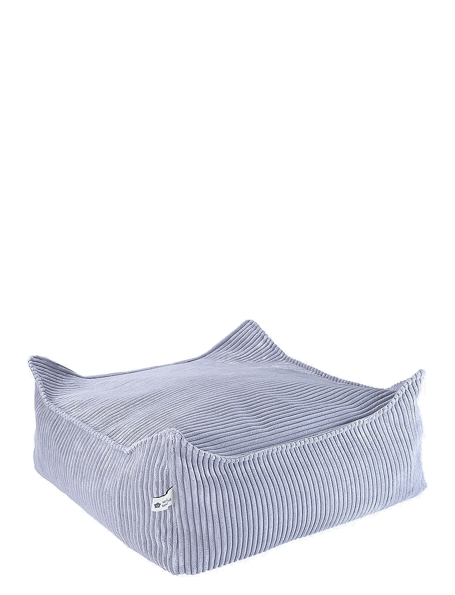 Wigiwama - Square Ottoman corduroy - poufs & lehnstühle - blueberry blue - 1