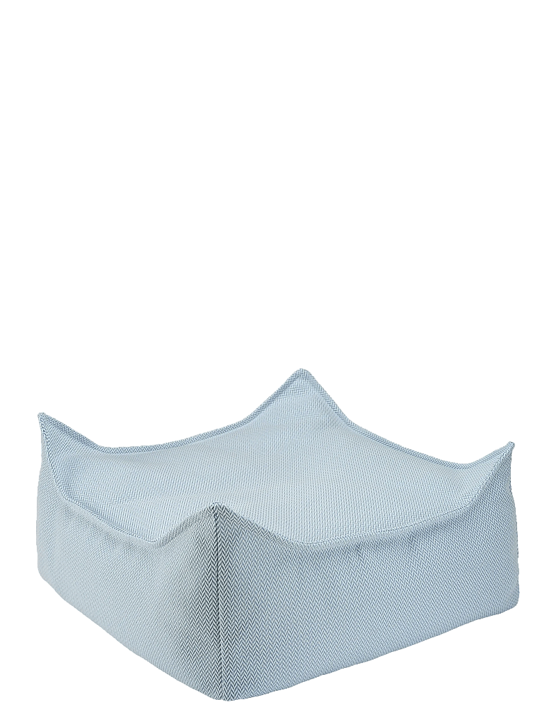 Wigiwama - Herba Outdoor Square Ottoman - outdoor-möbel - azure - 1