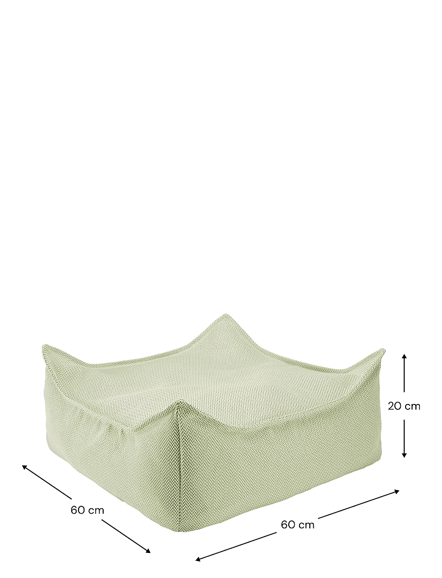 Wigiwama - Herba Outdoor Square Ottoman - outdoor-möbel - herba - 2