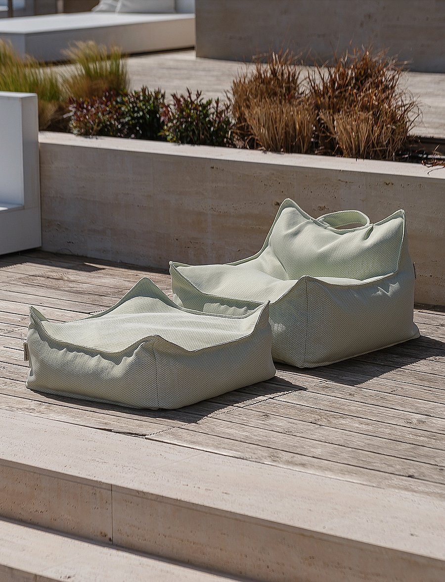 Wigiwama - Herba Outdoor Square Ottoman - outdoor-möbel - herba - 4