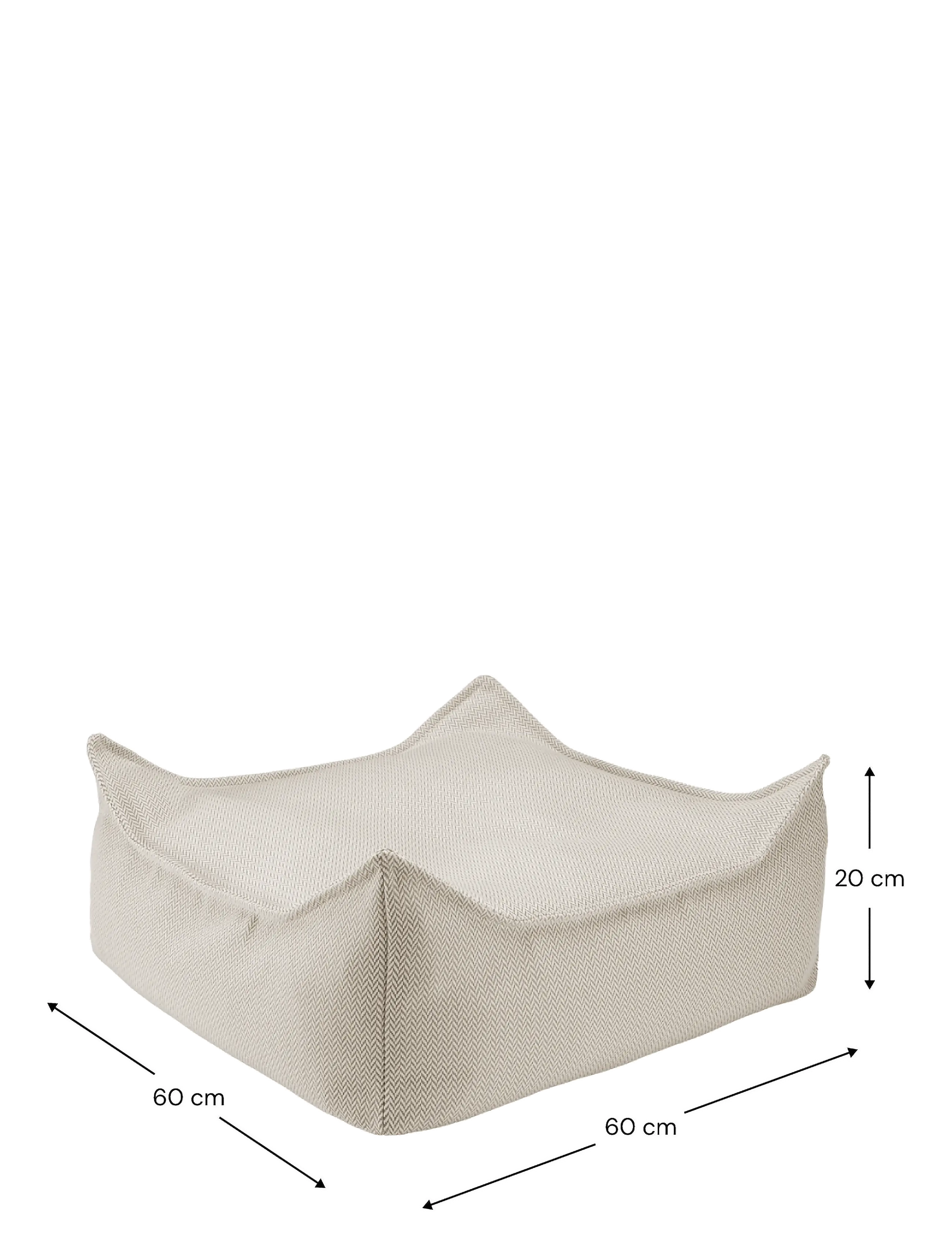 Wigiwama - Herba Outdoor Square Ottoman - utemöbler - terra - 2