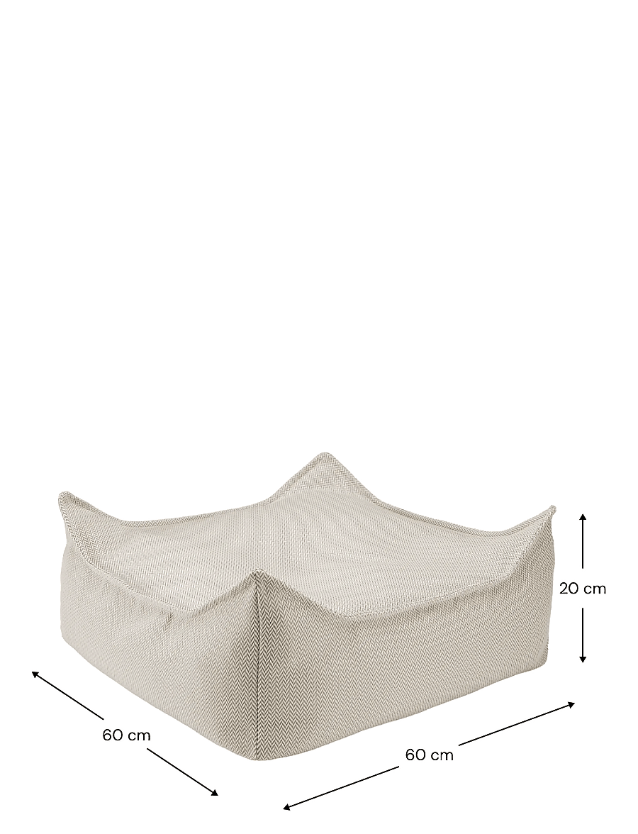 Wigiwama - Herba Outdoor Square Ottoman - outdoor-möbel - terra - 2