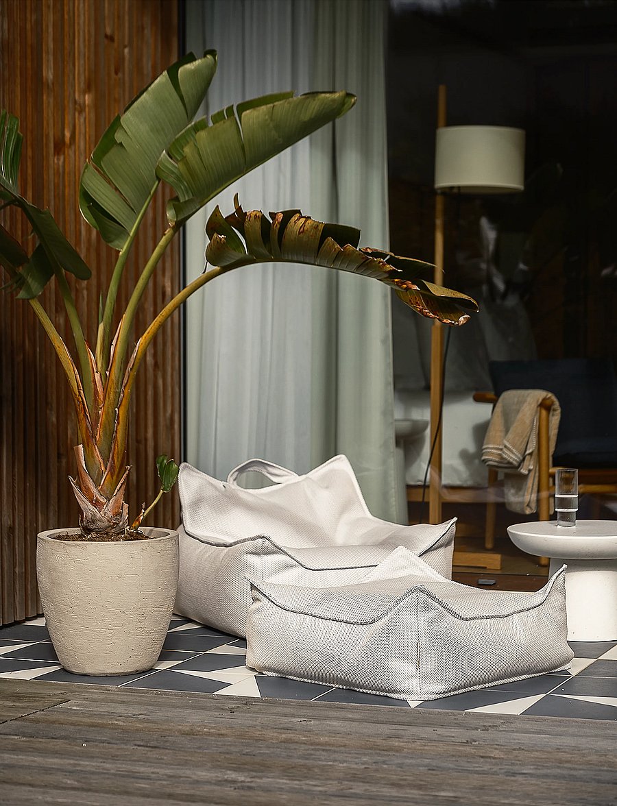 Wigiwama - Herba Outdoor Square Ottoman - outdoor-möbel - terra - 4