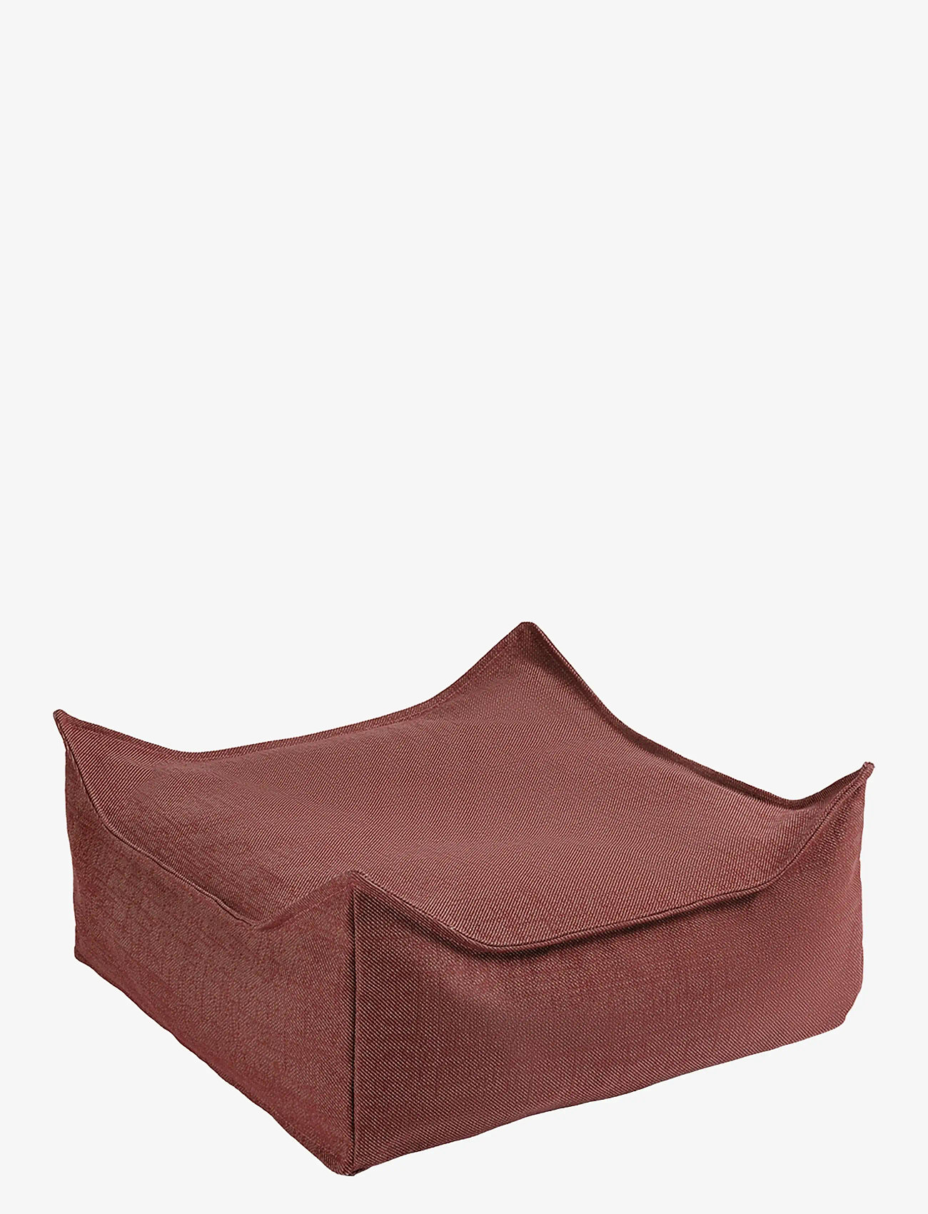 Wigiwama - Seashell Outdoor Square Ottoman - välimööbel - pomegranate - 1